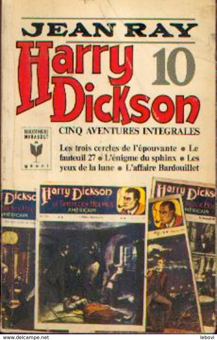 «HARRY DICKSON – Tome 10» RAY, Jean - Ed. Marabout Verviers 1971 - Autores Belgas