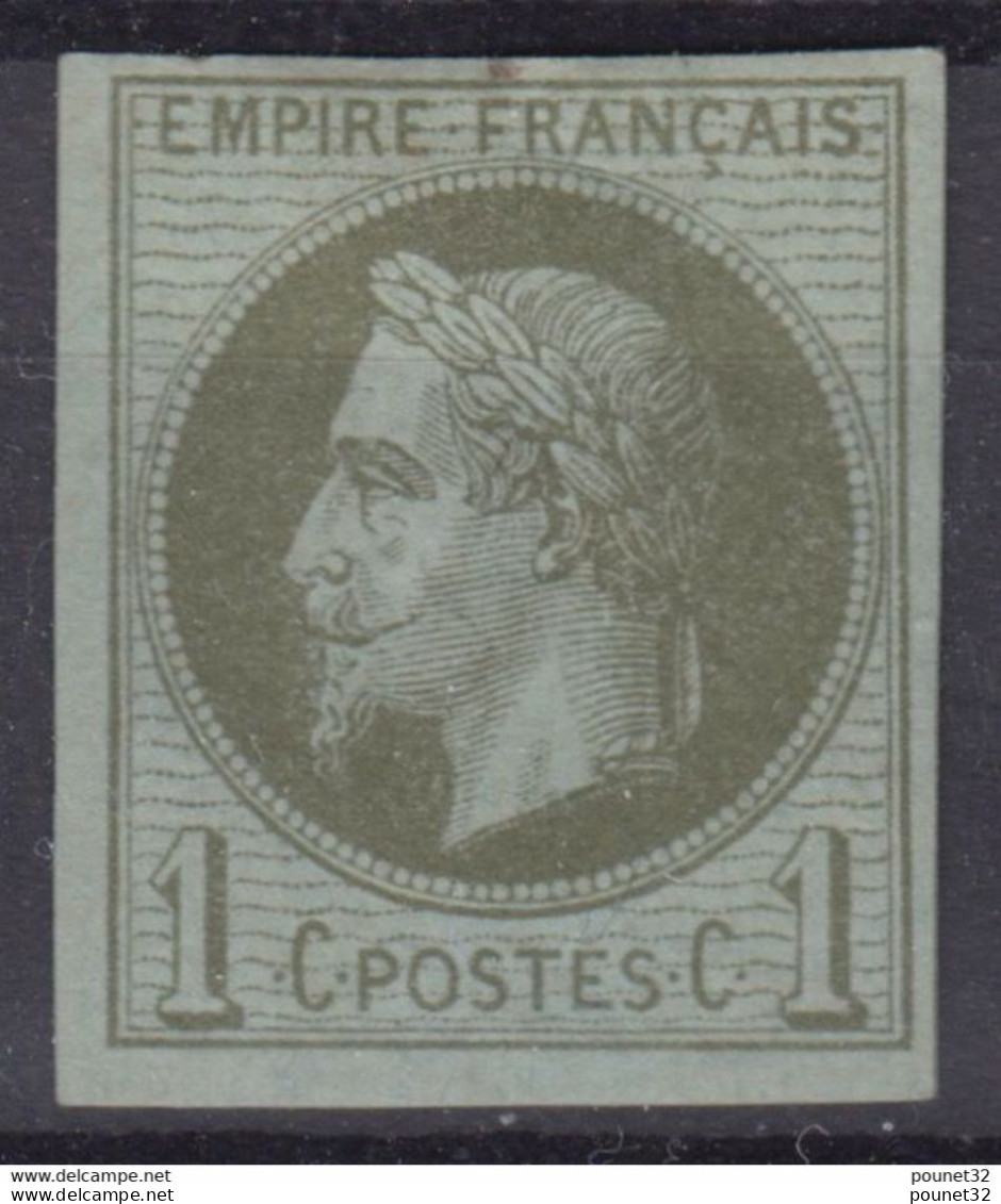 COLONIES GENERALES : EMPIRE LAURE N° 7 NEUF * GOMME AVEC CHARNIERE - COTE 100 € - Napoléon III