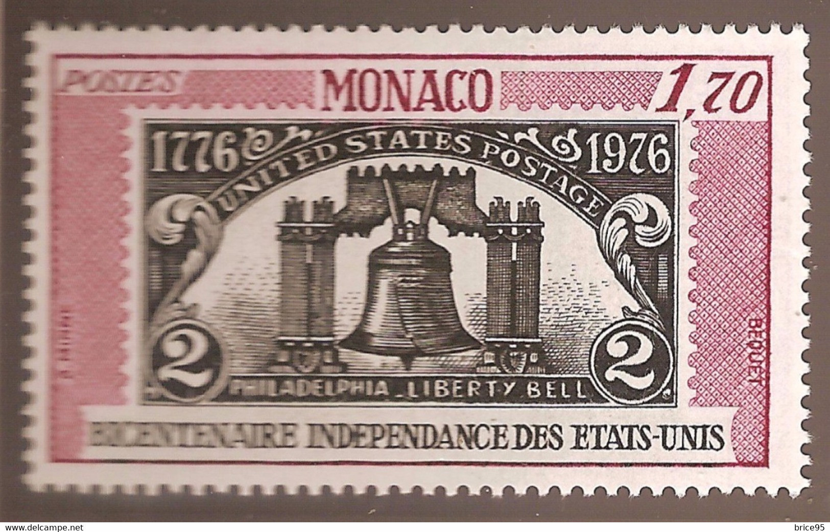 Monaco - Yt N° 1055 ** - Neuf Sans Charnière - 1976 - Unused Stamps
