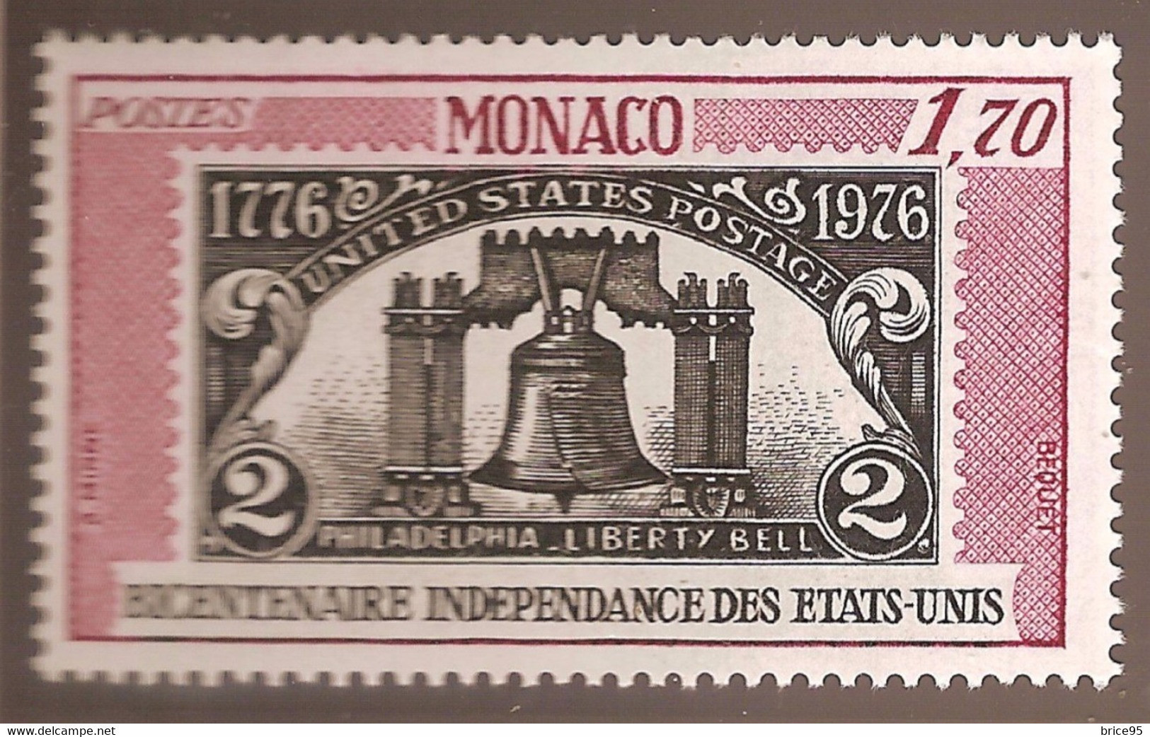 Monaco - Yt N° 1055 ** - Neuf Sans Charnière - 1976 - Nuovi