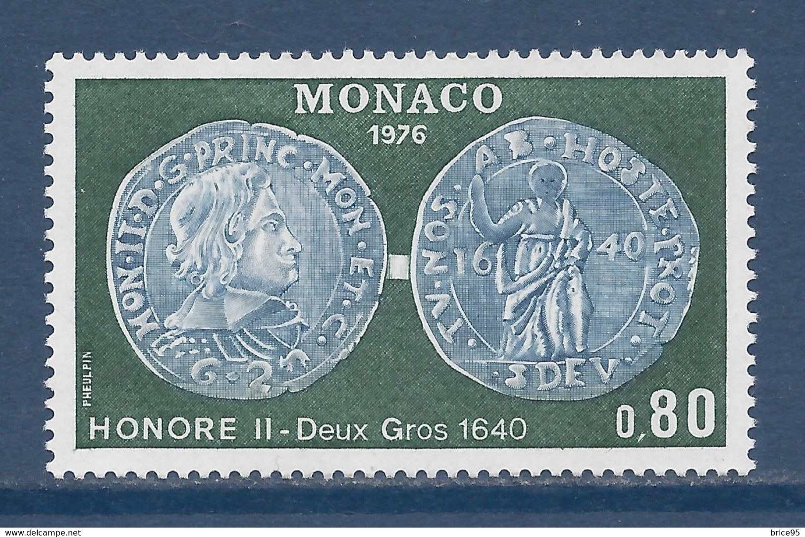Monaco - YT N° 1069 ** - Neuf Sans Charnière - 1976 - Neufs