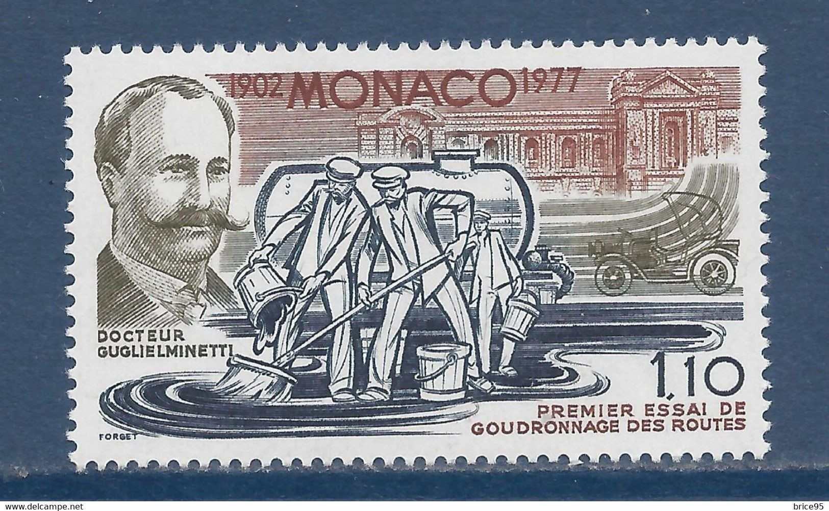 Monaco - YT N° 1119 ** - Neuf Sans Charnière - 1977 - Unused Stamps