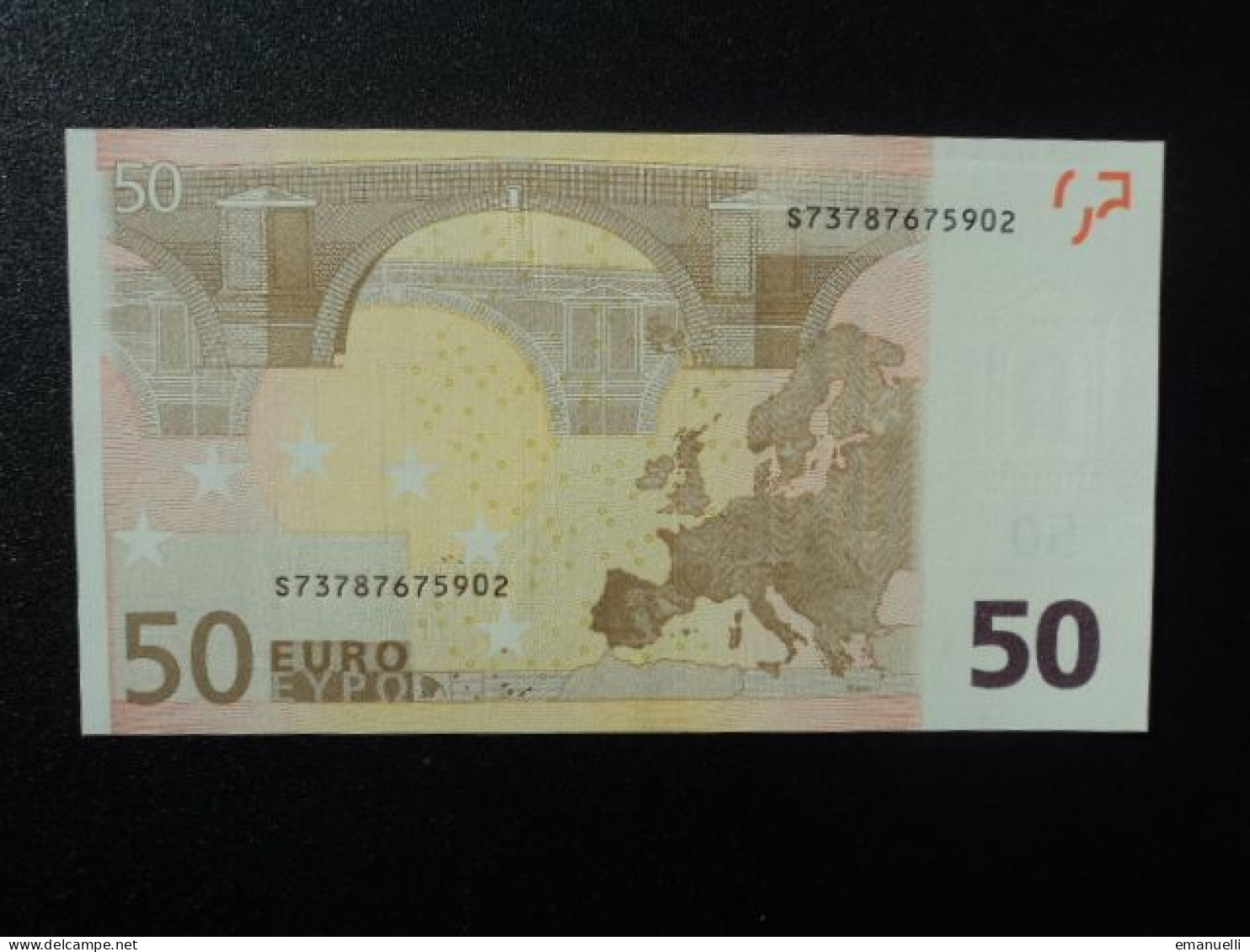 ITALIE : 50 €   2002   Signature  M.DRAGHI  Lettre S Imprimeur J095G1      NEUF * - 50 Euro