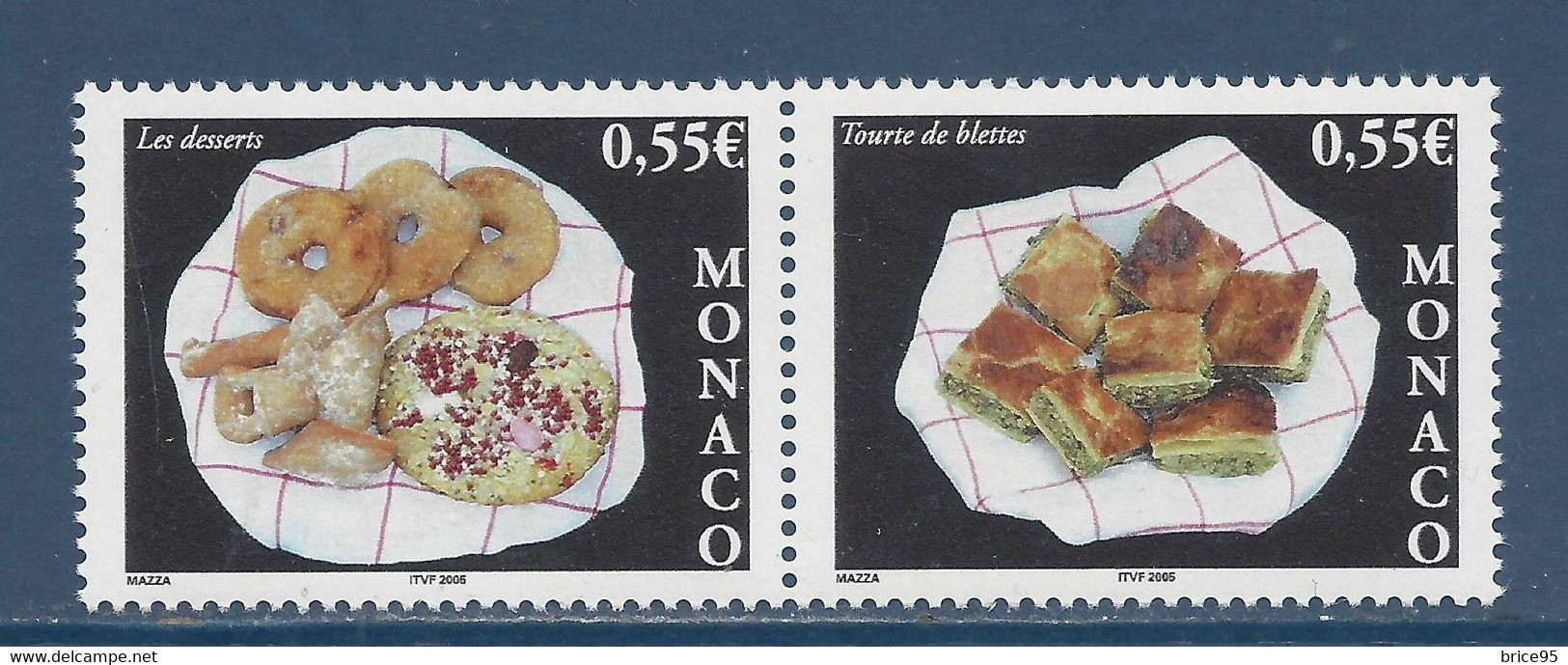 Monaco - YT N° 2489 Et 2490 ** - Neuf Sans Charnière - 2005 - Ungebraucht