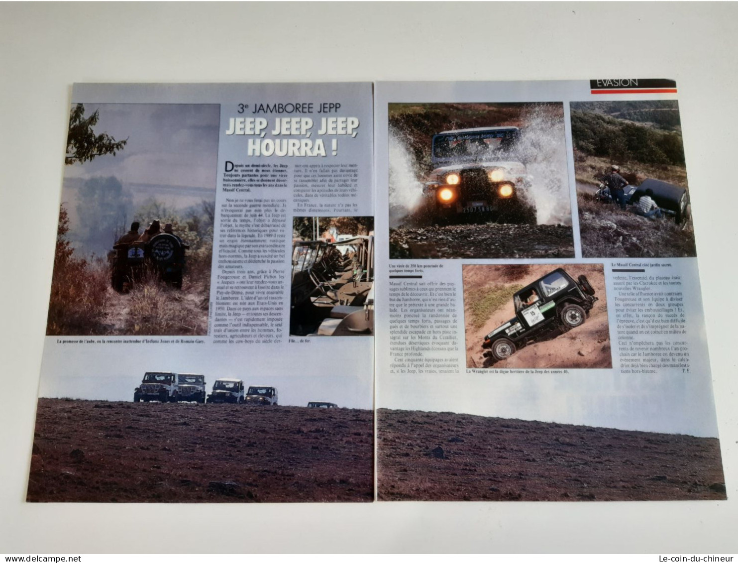 Troisième Jamboree Jeep - Coupure De Presse - Other & Unclassified