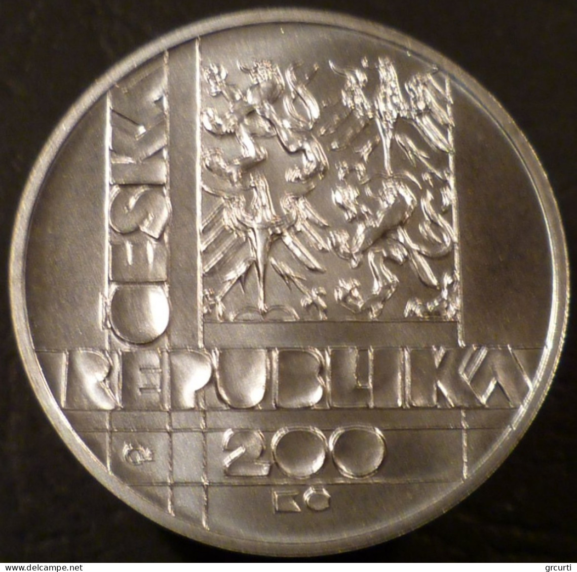 Repubblica Ceca - 200 Korun 1999 - 100° Università Tecnologica Di Brno - KM# 36 - Czech Republic