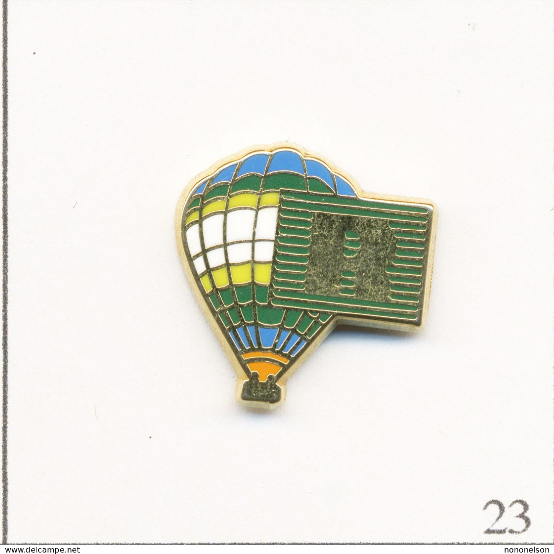 Pin's Transport - Montgolfière / Ballon Random. Non Estampillé. Zamac. T723-23 - Luchtballons