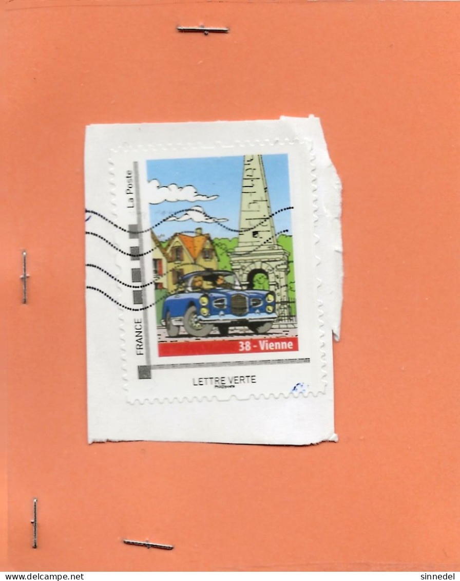 FRANCE  LETTRE VERTE  VOITURE 38 VIENNE VOIR SCAN POUR ETAT - Printable Stamps (Montimbrenligne)