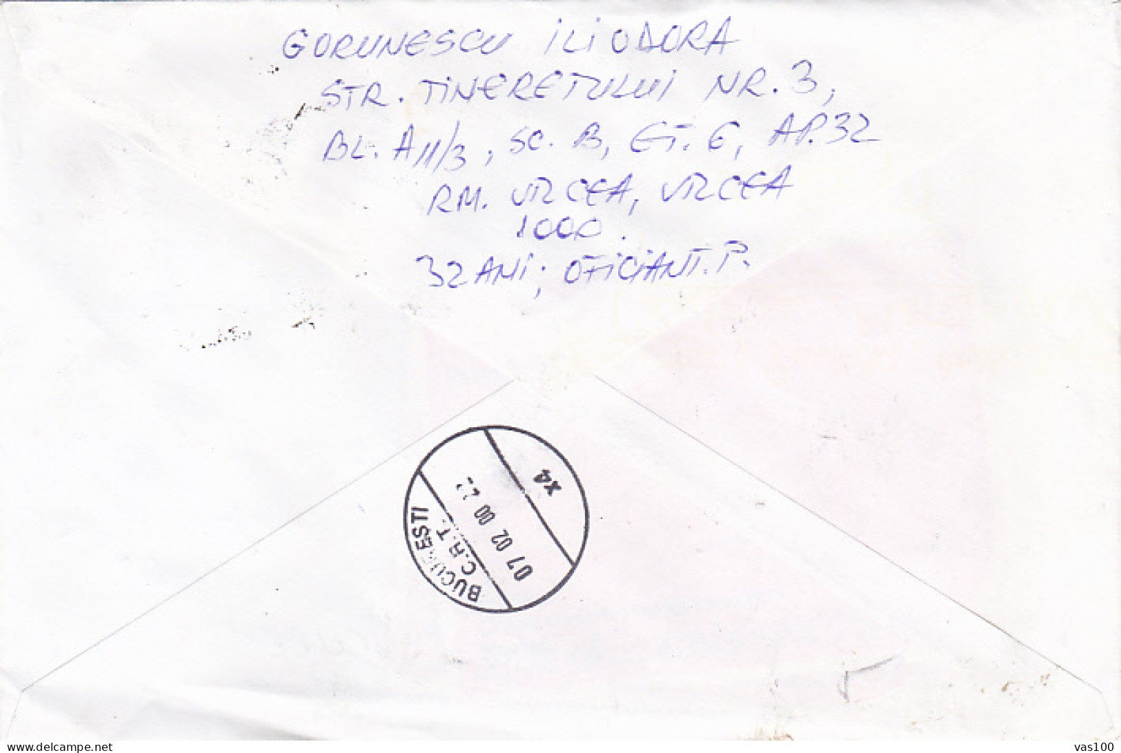 MARAMURES WOODEN CHURCH , TOTAL SOLAR ECLIPSE, STAMPS ON COVER, 2000, ROMANIA - Cartas & Documentos