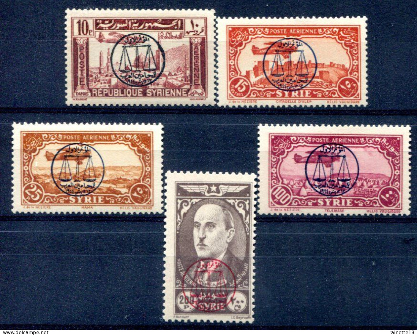 Syrie      PA  107/111 ** - Airmail