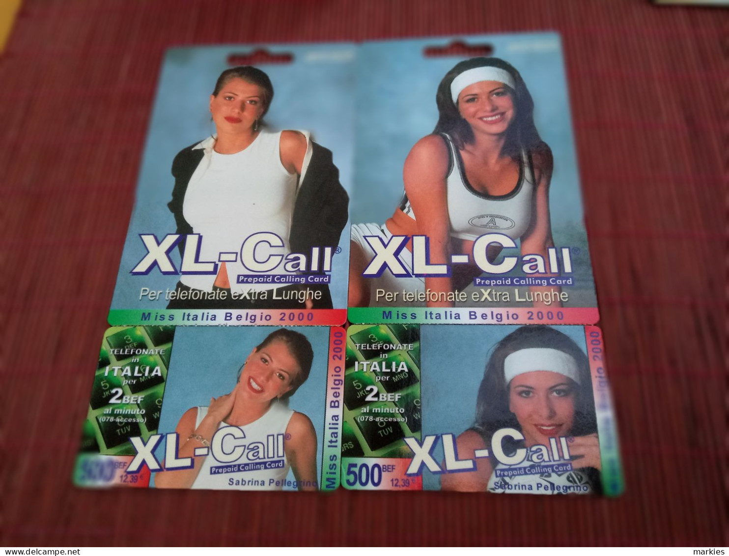 Xl Call Mis Italia  500 Bef With Folder Used - [2] Prepaid & Refill Cards