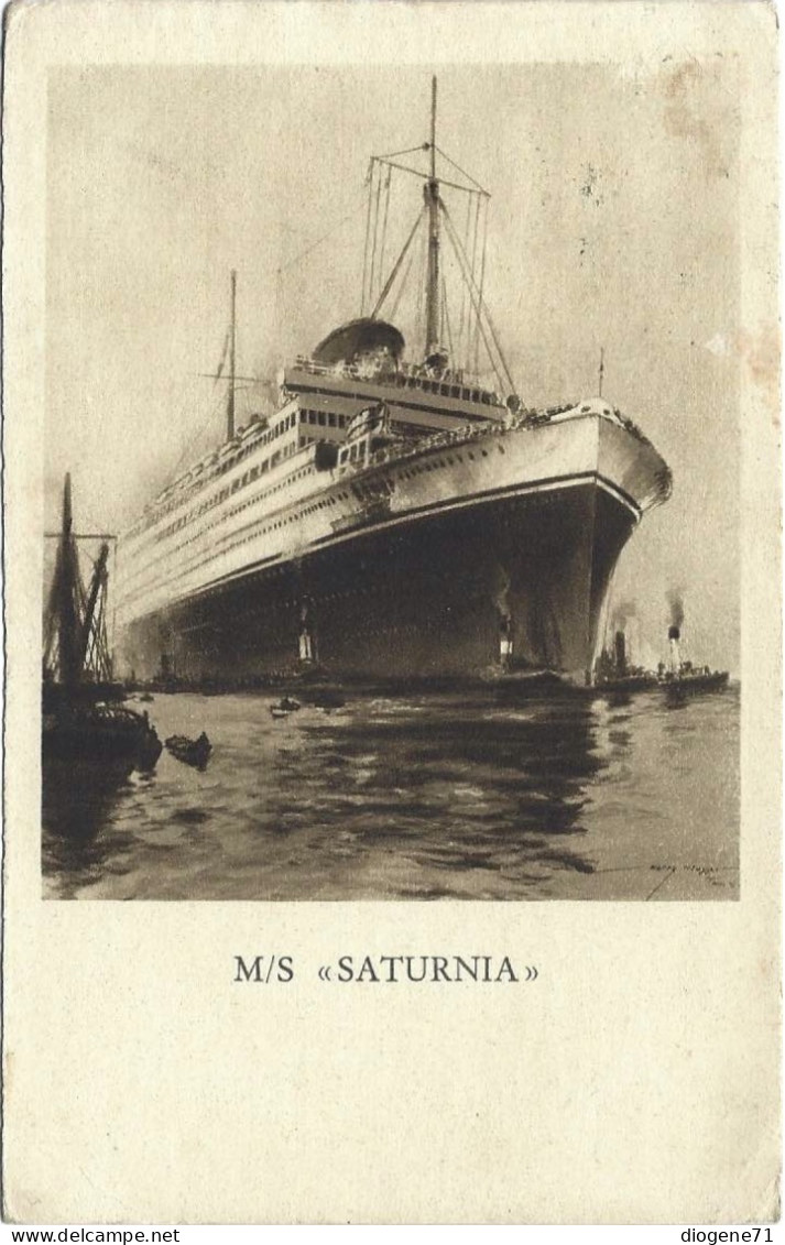 M/S Saturnia 1931 - Ferries