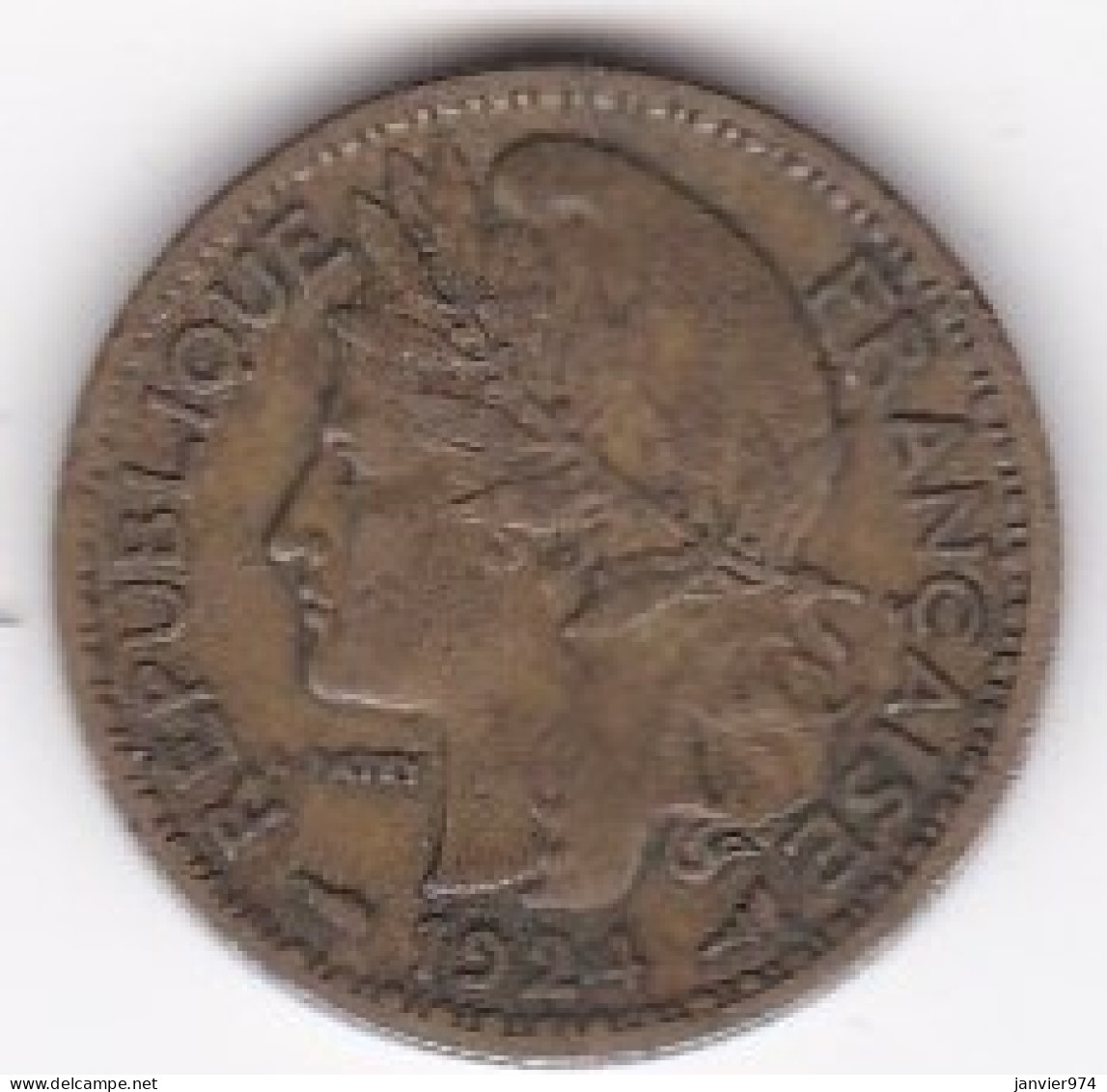 Territoire Sous Mandat De La France. Cameroun. 50 Centimes 1924. En Bronze Aluminium ,  Lec# 2 - Cameroun