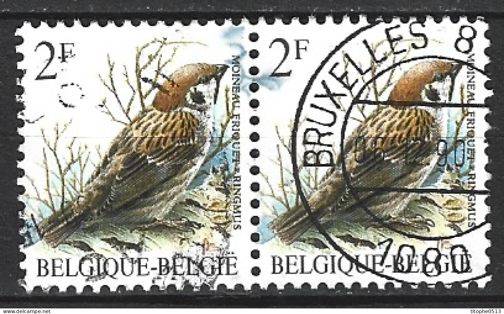 BELGIQUE. N°2348 Oblitéré De 1989. Moineau. - Sparrows