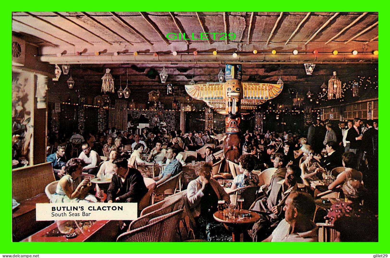 CLACTON ON SEA, ESSEX, UK - BUTLIN'S CLACTON, SOUTH SEAS BAR - TRAVEL IN 1967 - BUTLIN'S PHOTOGRAPH - Clacton On Sea