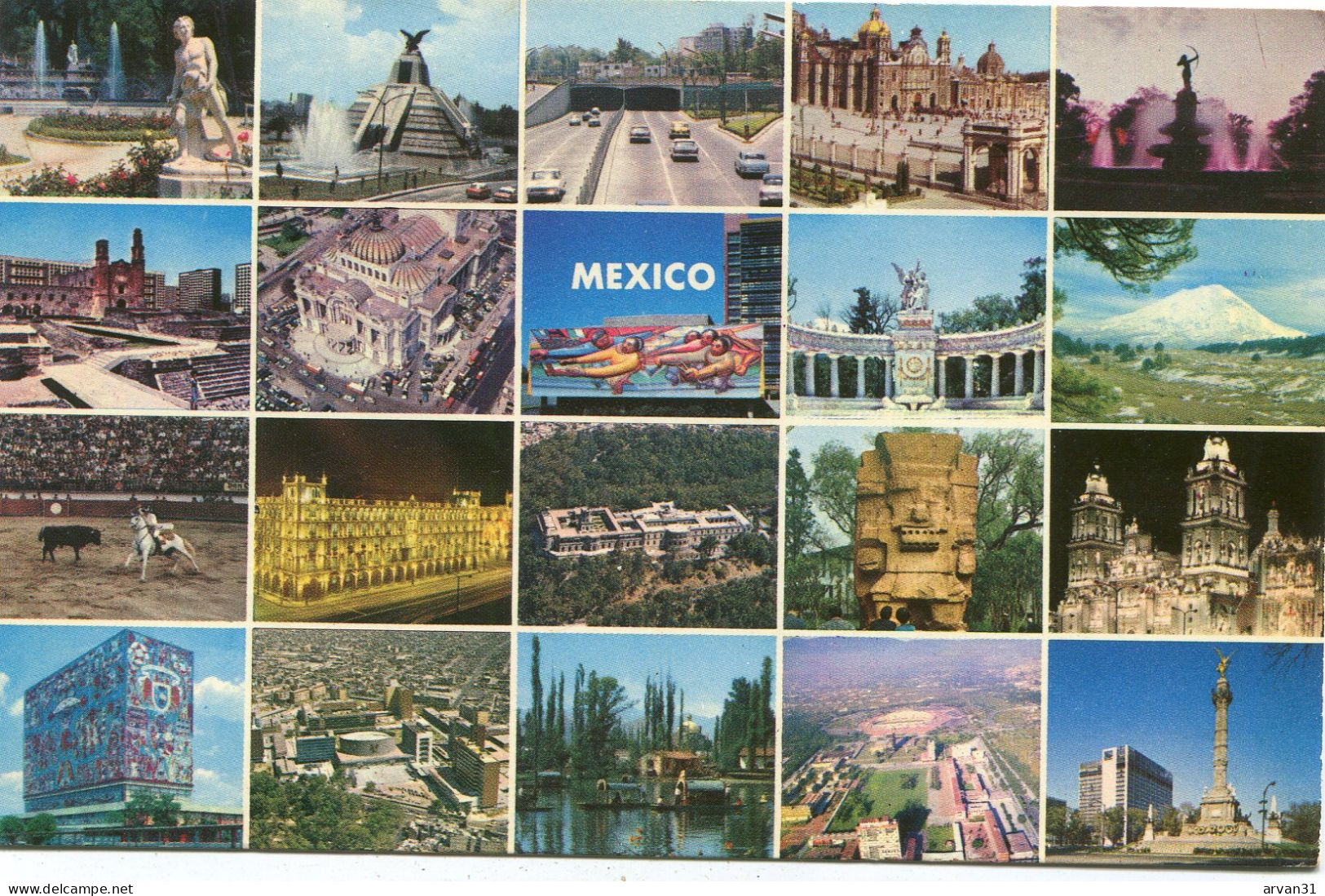 MEXICO -  20  VISTAS De 1971  - - México