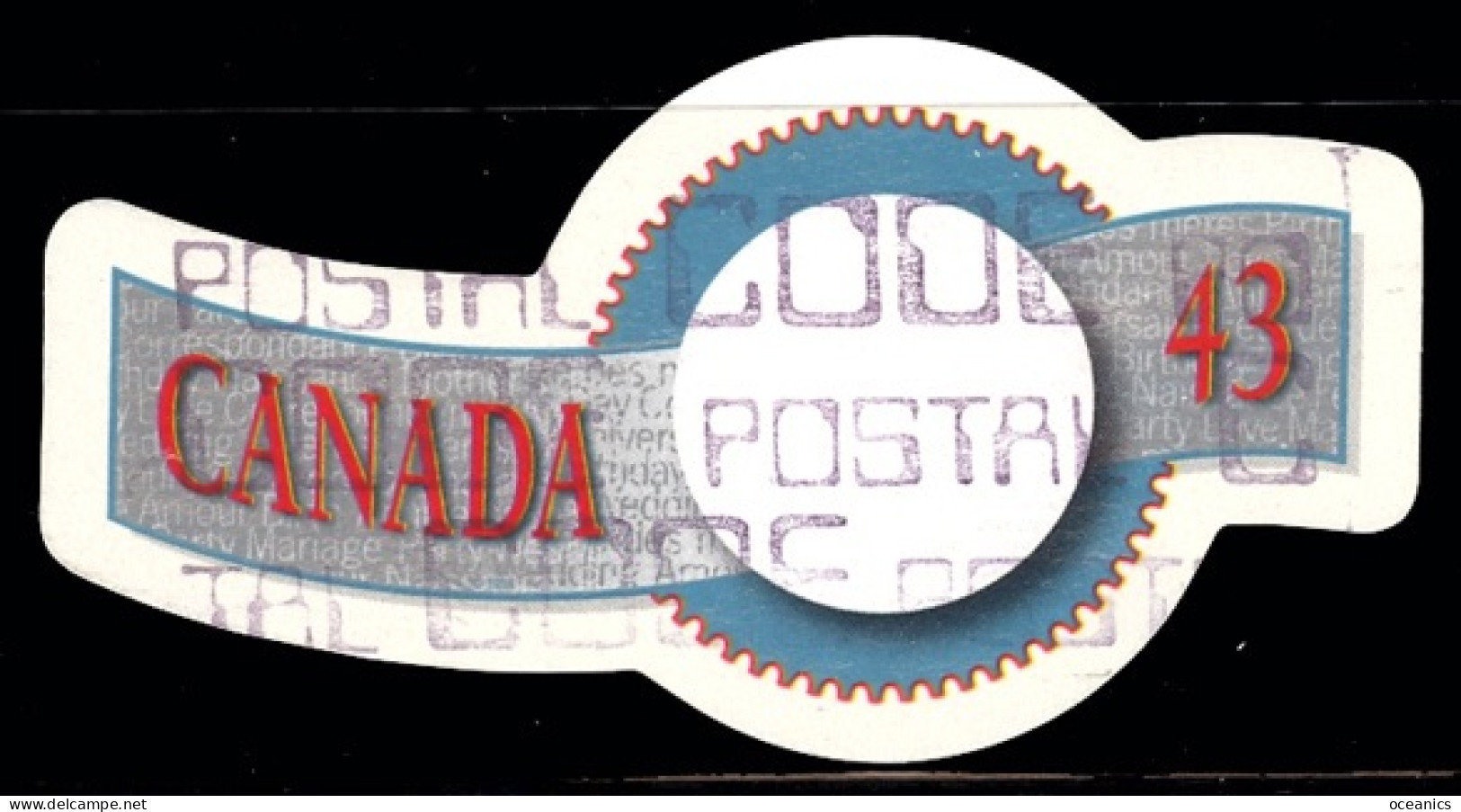 Canada (Scott No.1507 - Souhaits / Greetings) (o) - Oblitérés