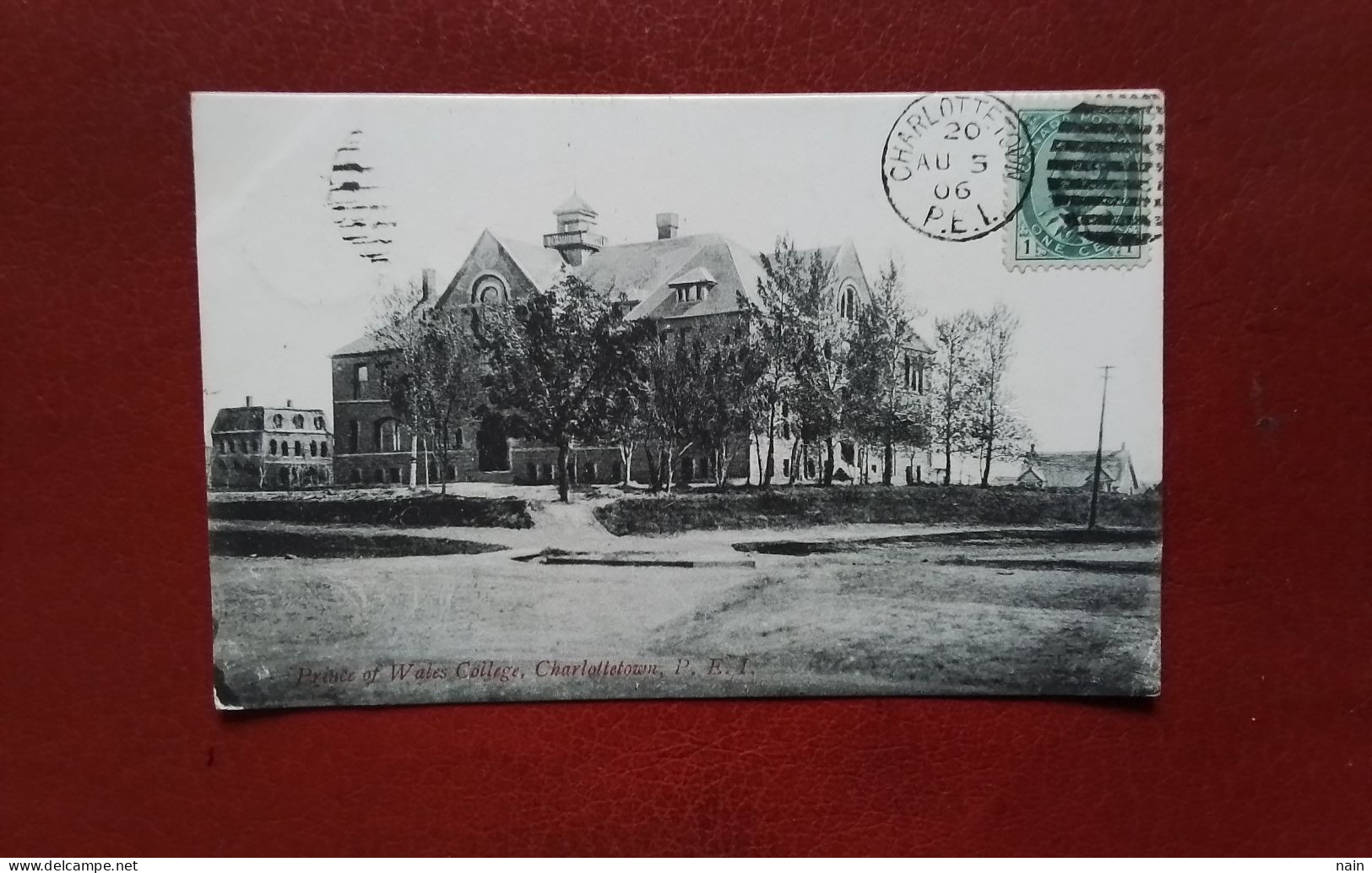 CANADA - CHARLOTTETOWN - " PRINCE OF WALES COLLEGE... " - - TAXEE - - - " RARE " - - - Charlottetown