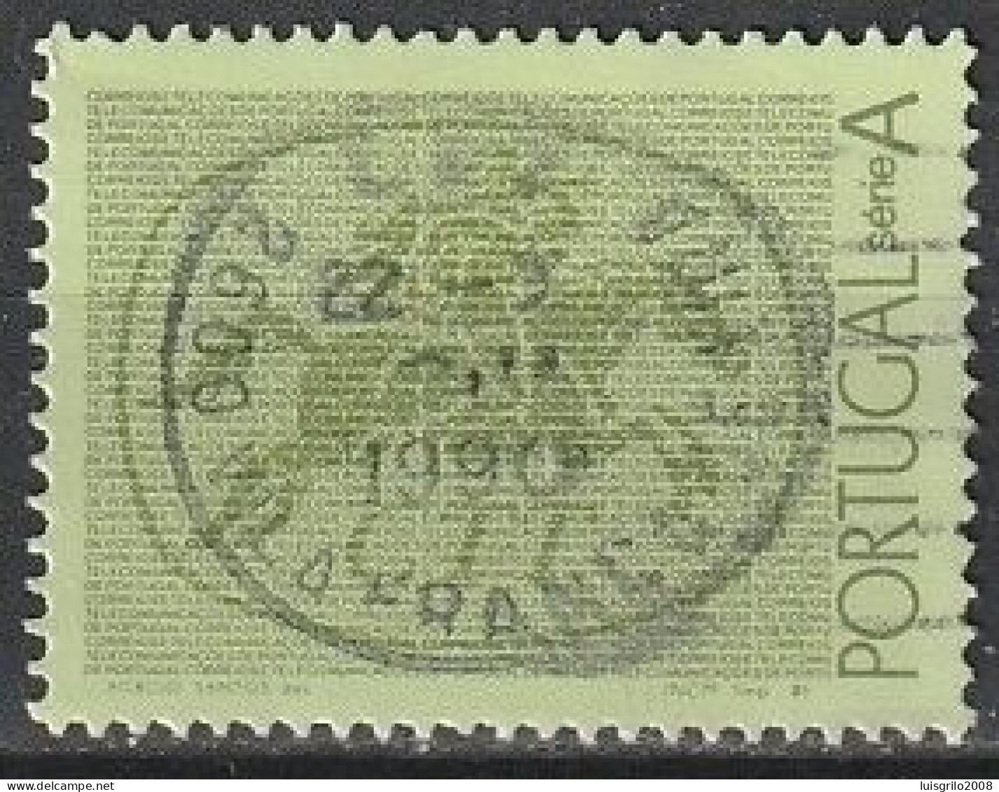 Portugal, 1985 - Selo Sem Taxa, Série A -|- Mundifil - 1744 . Marcofilia/ Marcophilie - Gebruikt