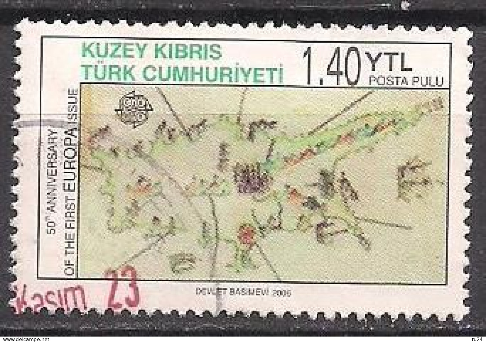 Zypern Türk. (2006)  Mi.Nr.  630  Gest. / Used (12he19) - Oblitérés