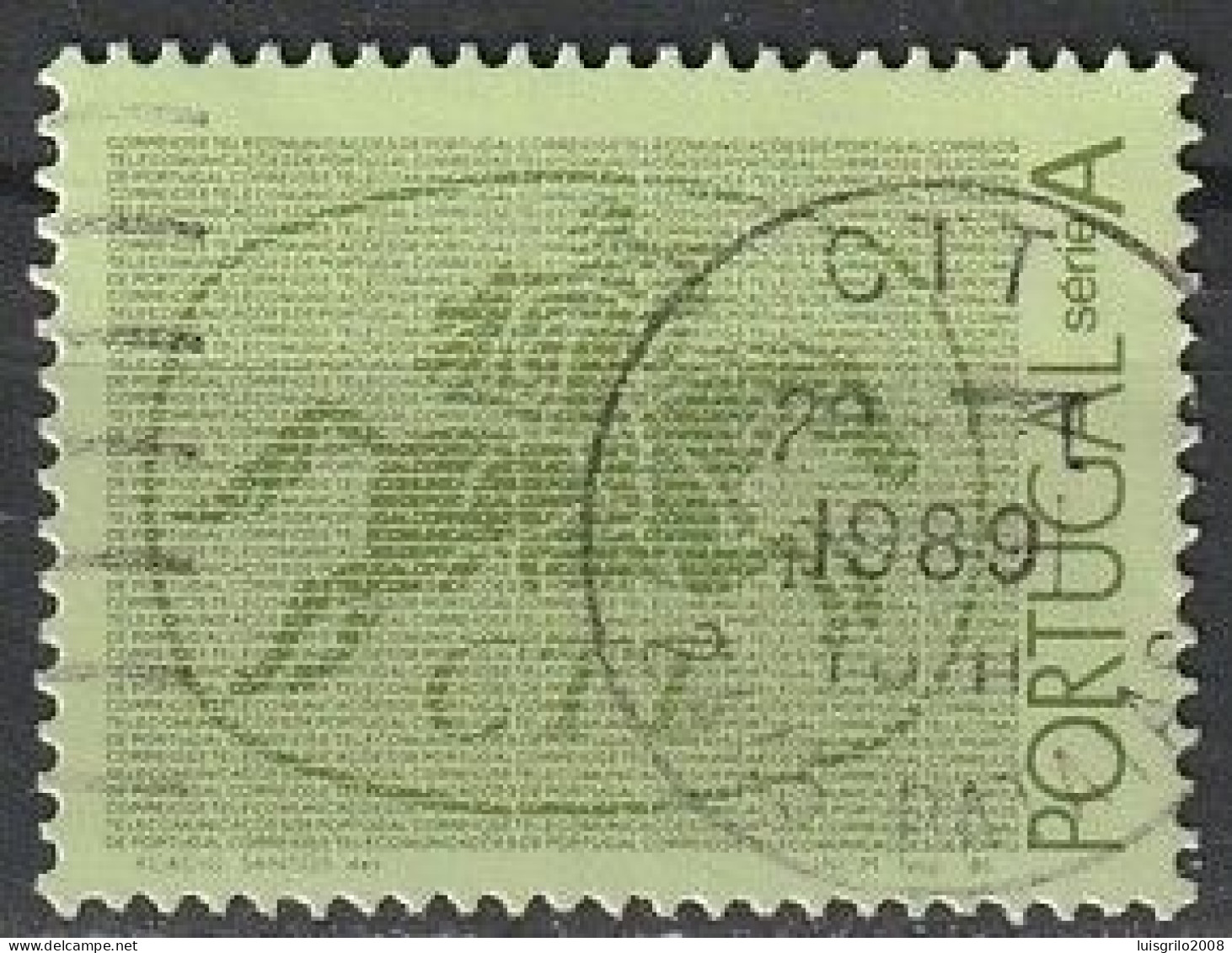 Portugal, 1985 - Selo Sem Taxa, Série A -|- Mundifil - 1744 . Marcofilia/ Marcophilie - Gebruikt