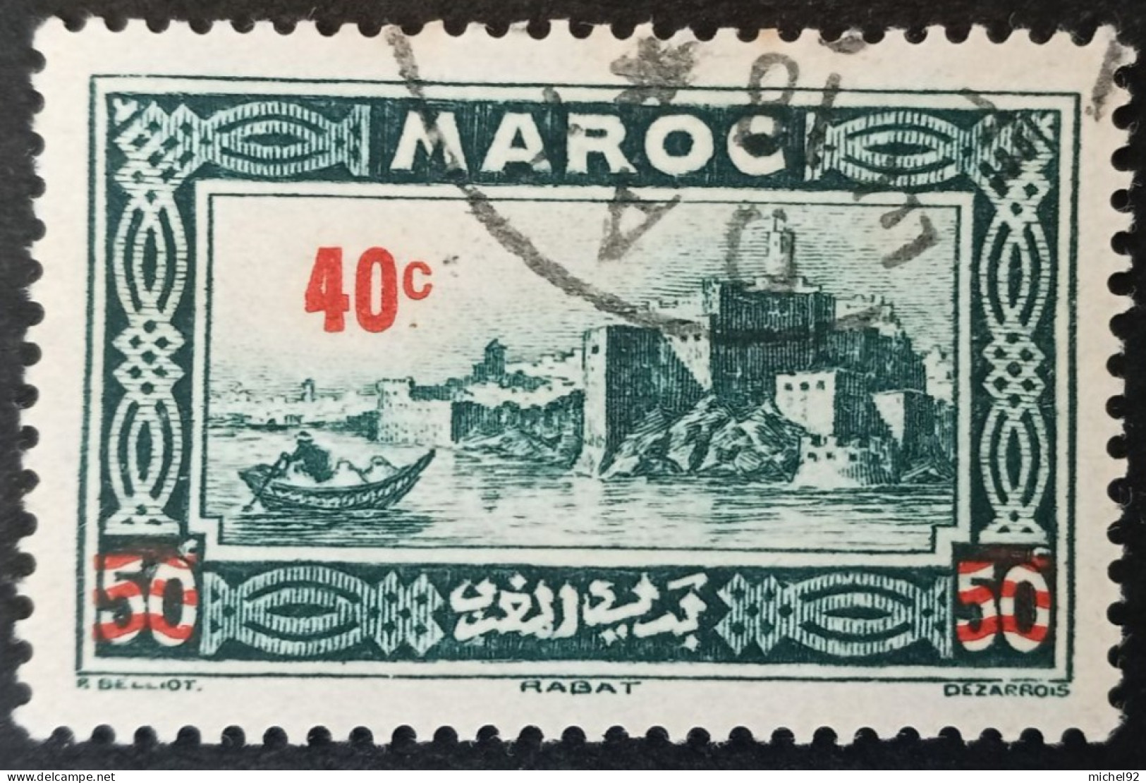 Maroc 1939-40 - YT N°162 - Oblitéré - Gebraucht