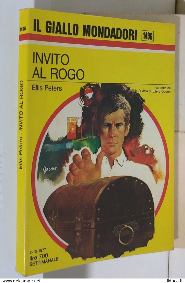 I116889 Classici Giallo Mondadori 1496 - Ellis Peters - Invito Al Rogo - 1977 - Policiers Et Thrillers