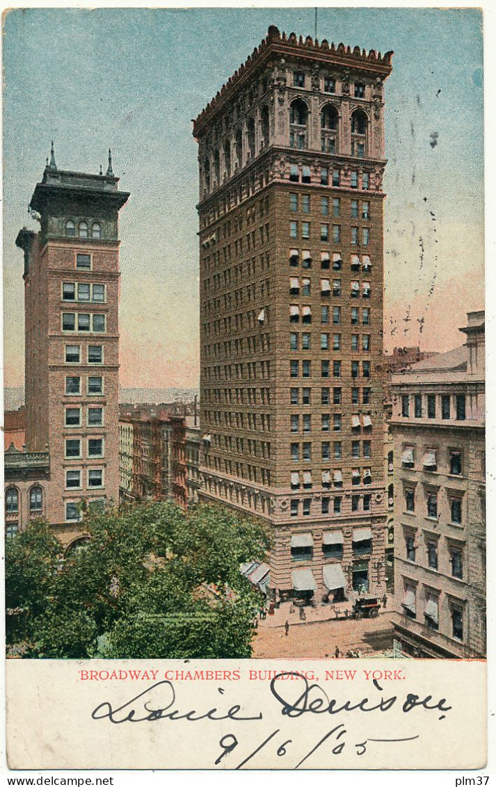 NEW YORK , NY - Broadway Chambers Building - Broadway