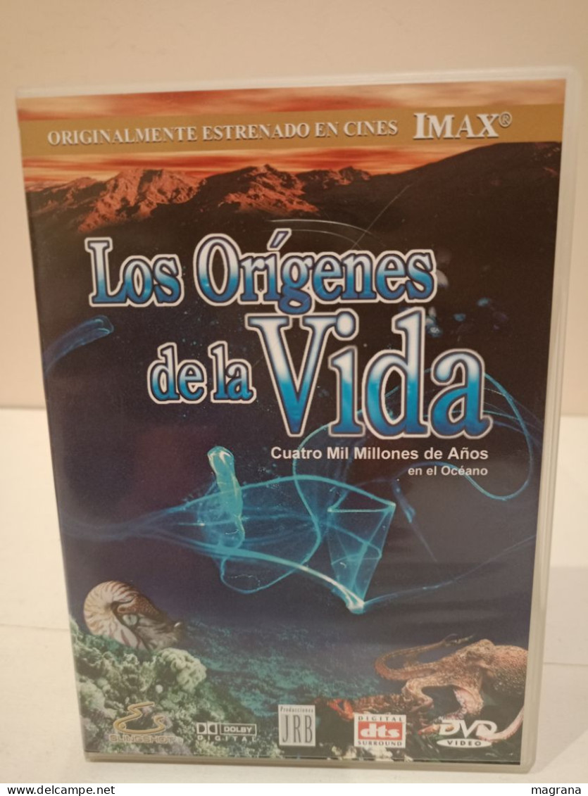 Película DVD. Los Orígenes De La Vida. Cuatro Mil Millones De Años En El Océano. IMAX. 2001. - Dokumentarfilme