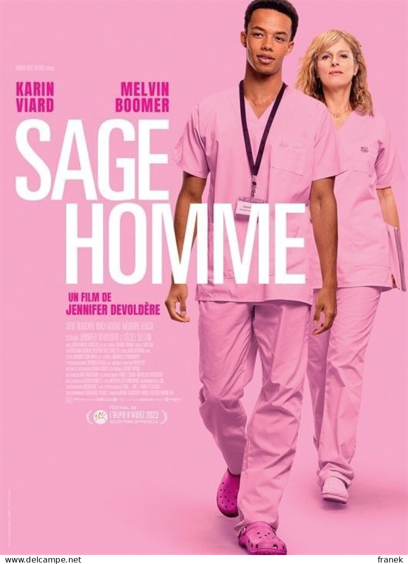 Afiche De Cinéma " SAGE-HOMME " Formar 120X160cm - Affiches & Posters