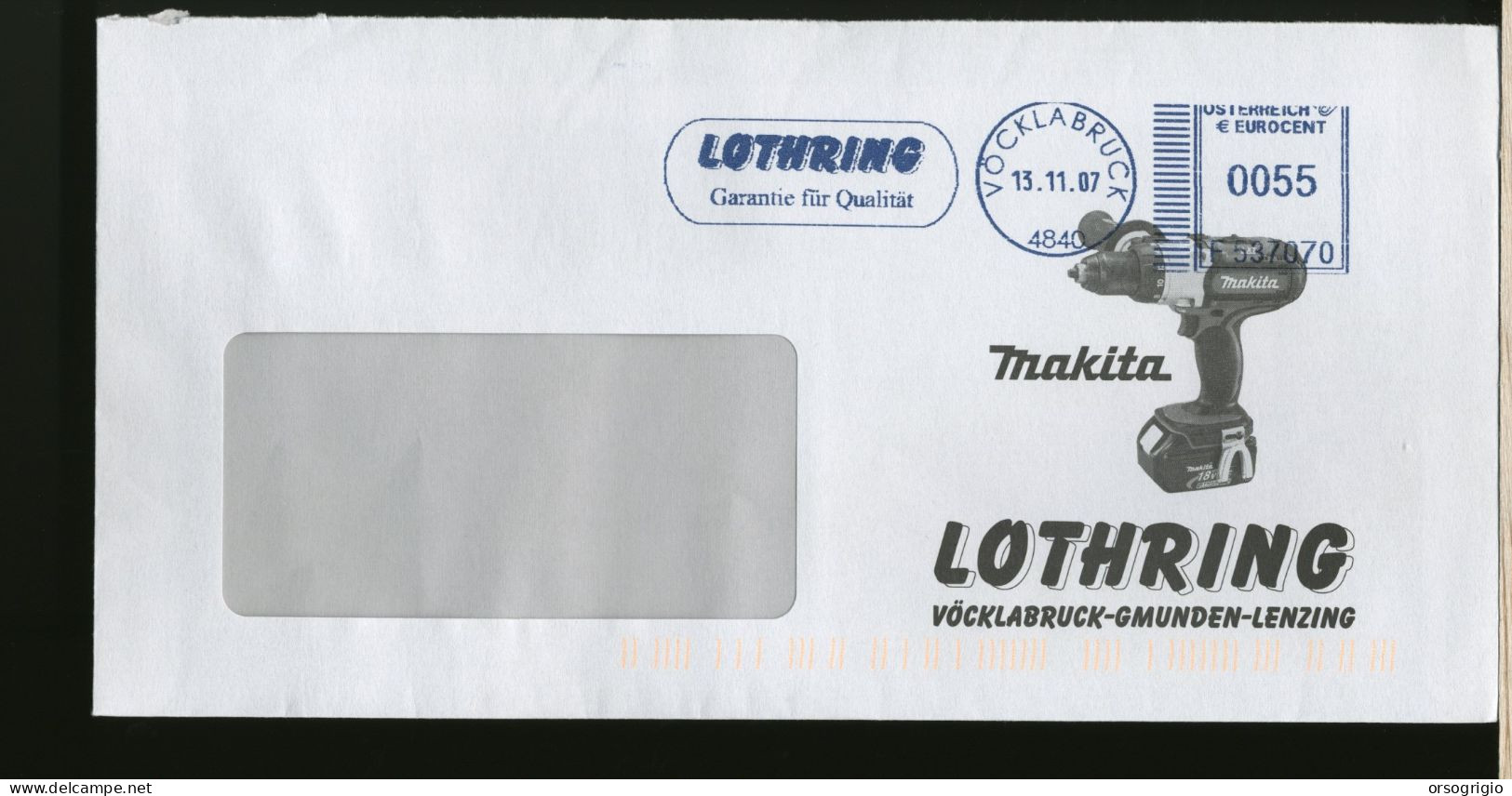 AUSTRIA OSTERREICH - EMA -   MAKITA  ELEKTROWERKZEUGE   -  ELETTRO UTENSILI - Franking Machines (EMA)