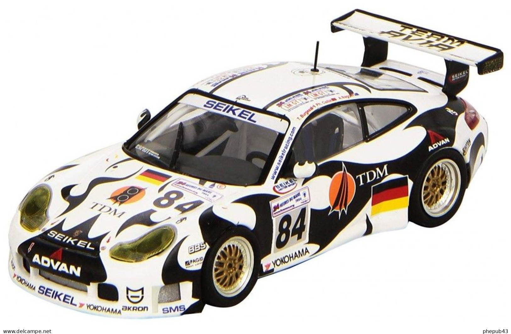 Porsche 911 GT3 RS - Seikel Motorsport - 15th 24h Le Mans 2004 #84 - A. Burgess/P. Collin/A. Bagnall - Minichamps - Minichamps