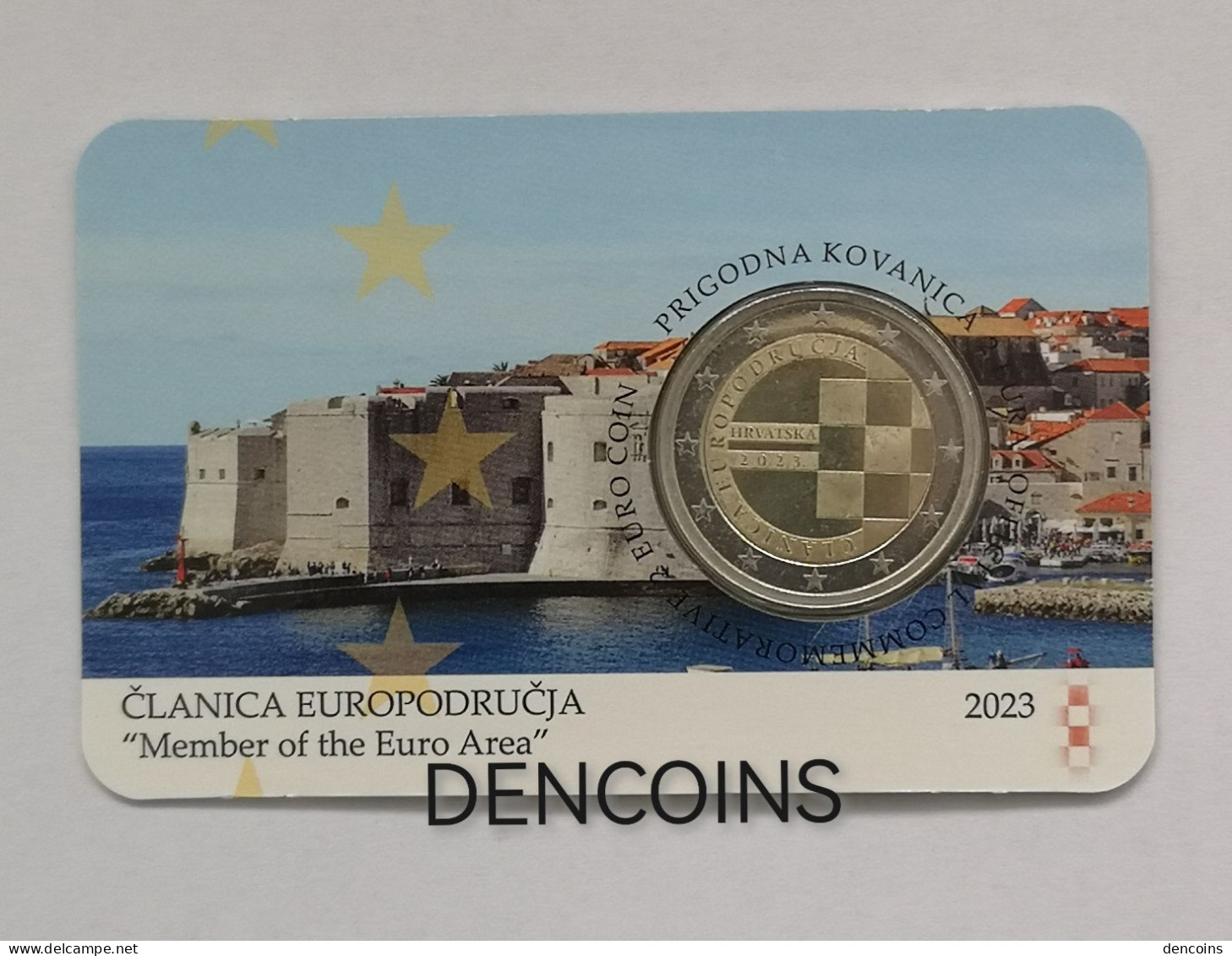 2 Euro CROACIA 2023 COINCARD - CROATIA  - NEUF - SIN CIRCULAR - NEW 2€ - Croatia
