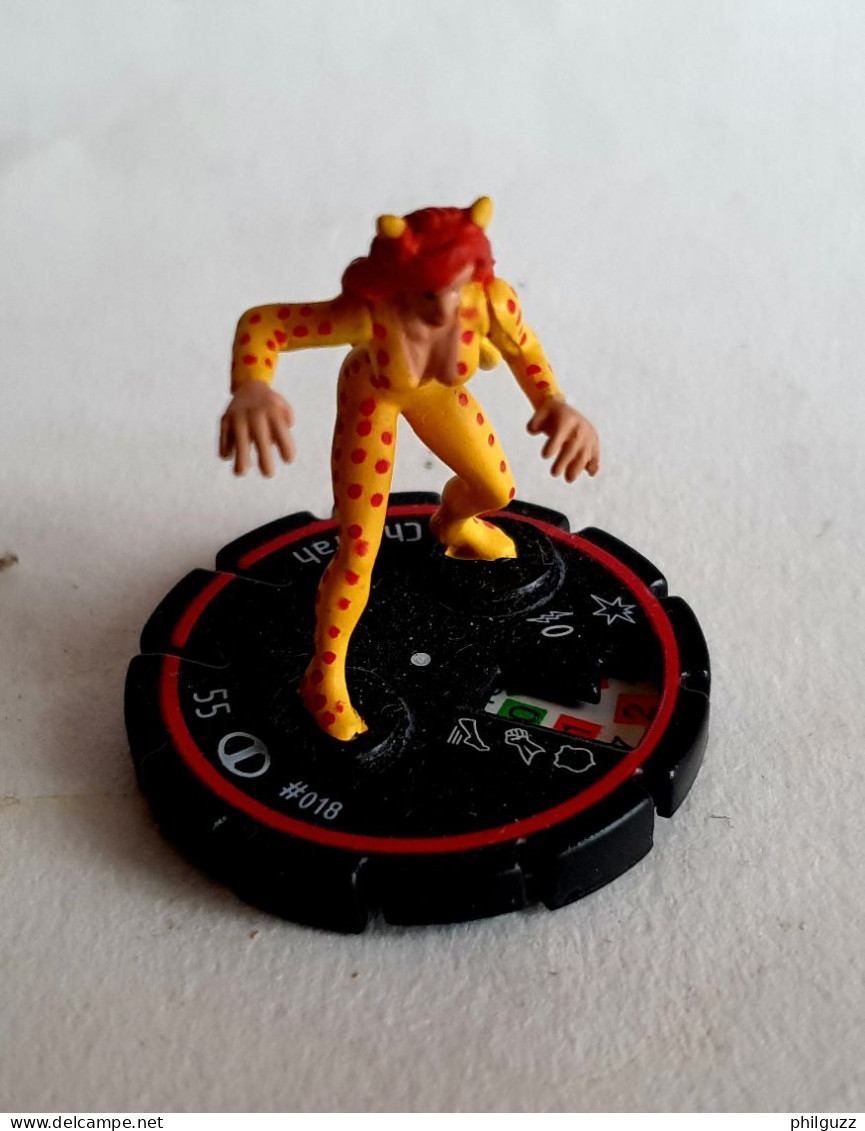 FIGURINE HEROCLIX DC CHEETAH Rareté 5 Socle ROUGE - Gli Eroi Della Marvel