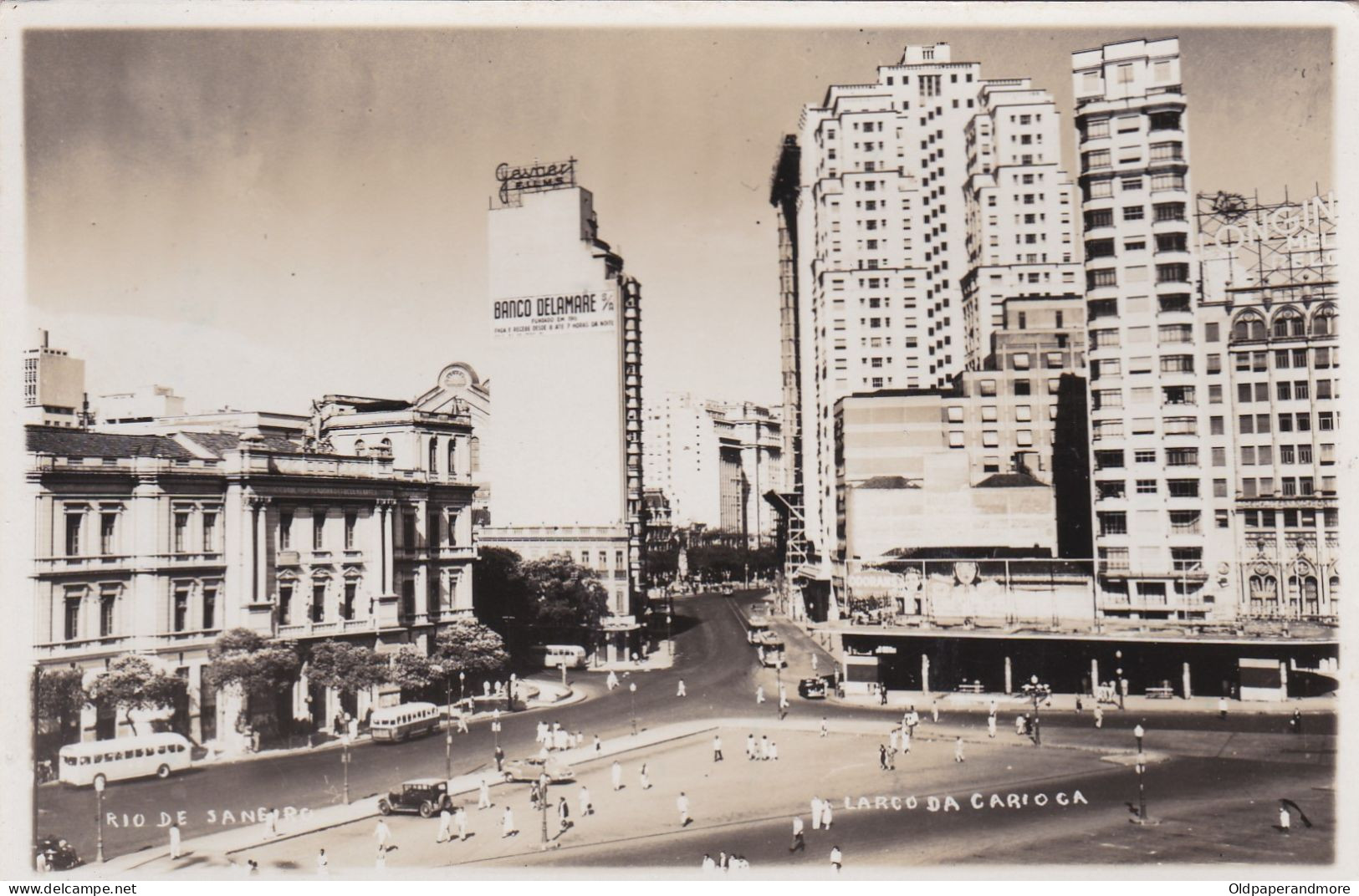 POSTCARD BRASIL BRAZIL - RIO DE JANEIRO - LARGO DA CARIOCA - Rio De Janeiro