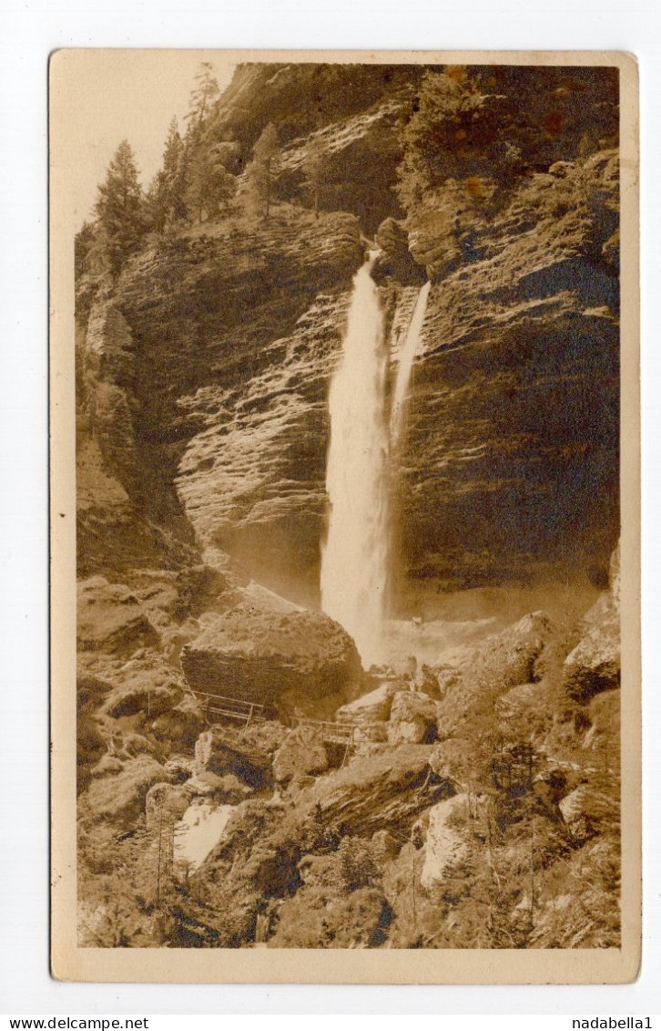 1939. KINGDOM OF YUGOSLAVIA,SLOVENIA,ZIDANI MOST TO BOROVO,WATERFALL PERICNIK,POSTCARD,USED - Yougoslavie