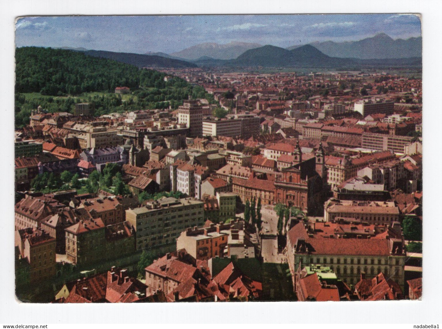 1964. YUGOSLAVIA,SLOVENIA,LJUBLJANA,FLAM: LESNINA,POSTCARD,USED - Yougoslavie