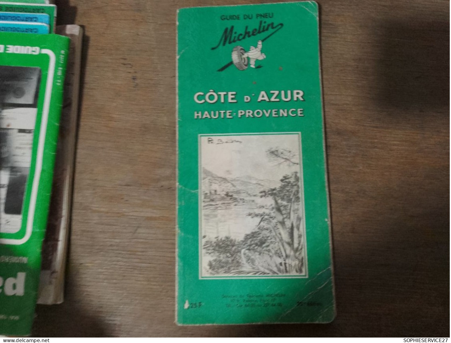 139 //  GUIDE MICHELIN COTE D'AZUR HAUTE PROVENCE / 1964 - Michelin (guides)