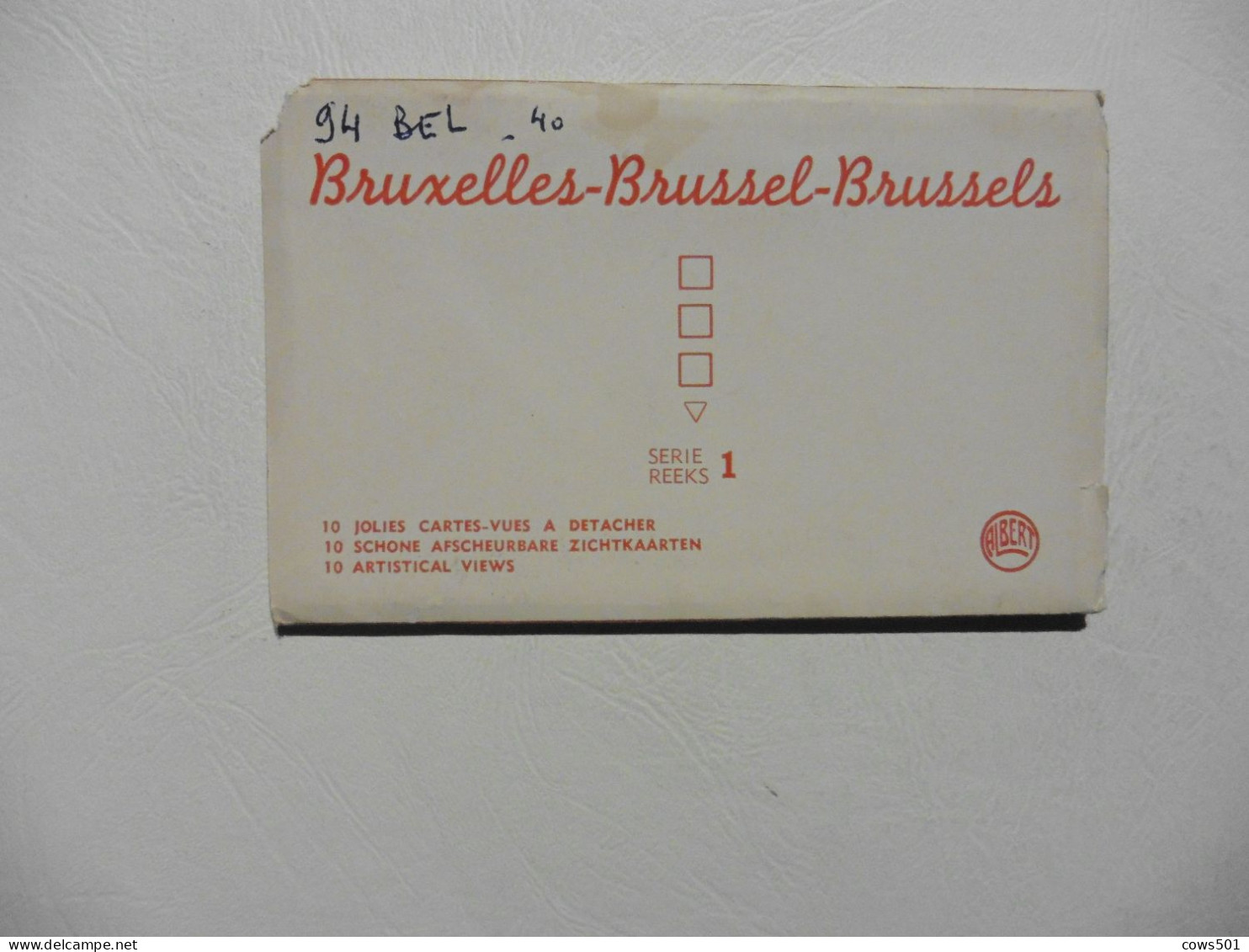 Belgique > Bruxelles > Multi-vues, :10 Cartes-Vues  Neuves  à Détacher  Série 1 - Panoramic Views