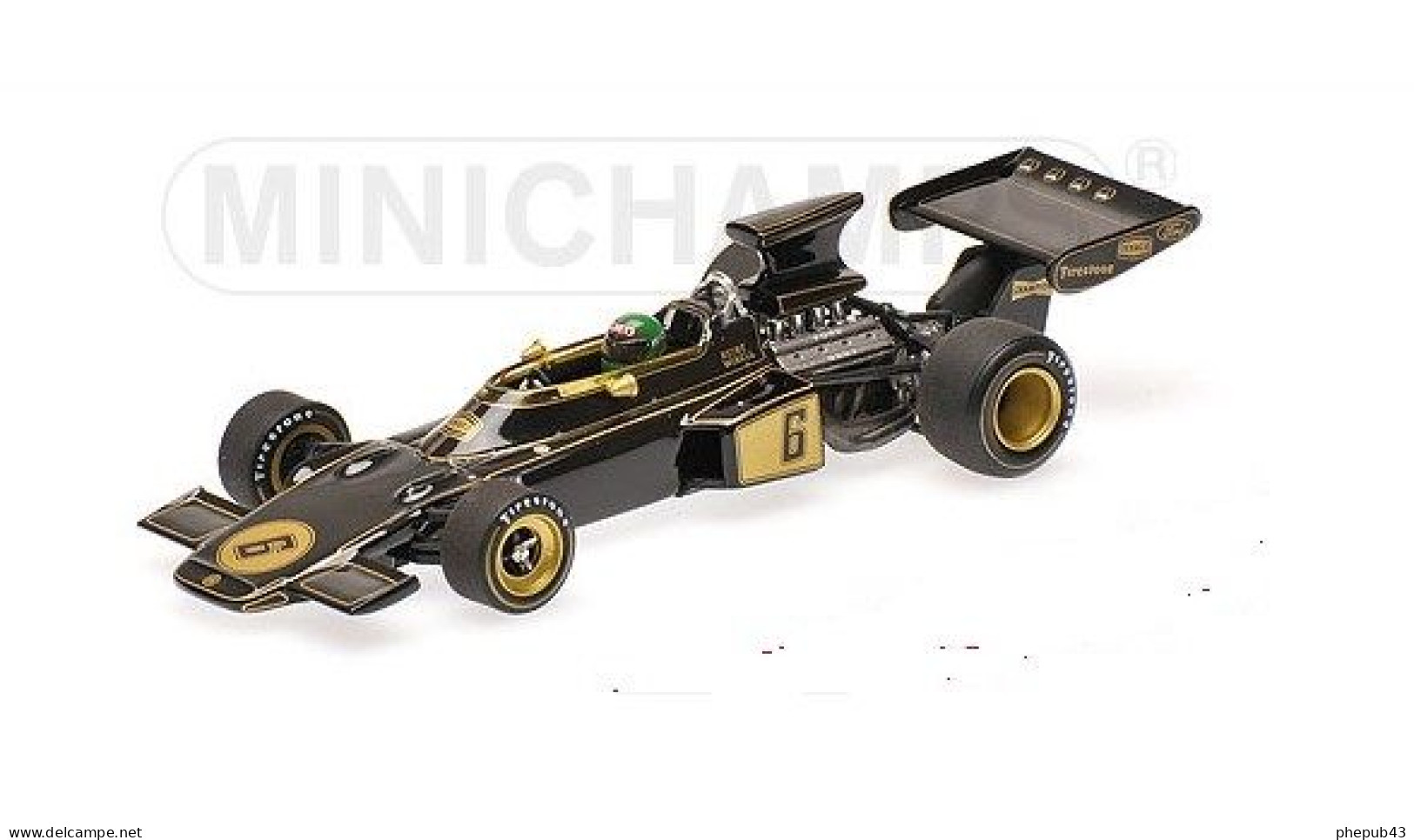 Lotus Ford 72 – Reine Wisell - Canadian GP FI 1972 #6 - Miinichamps - Minichamps