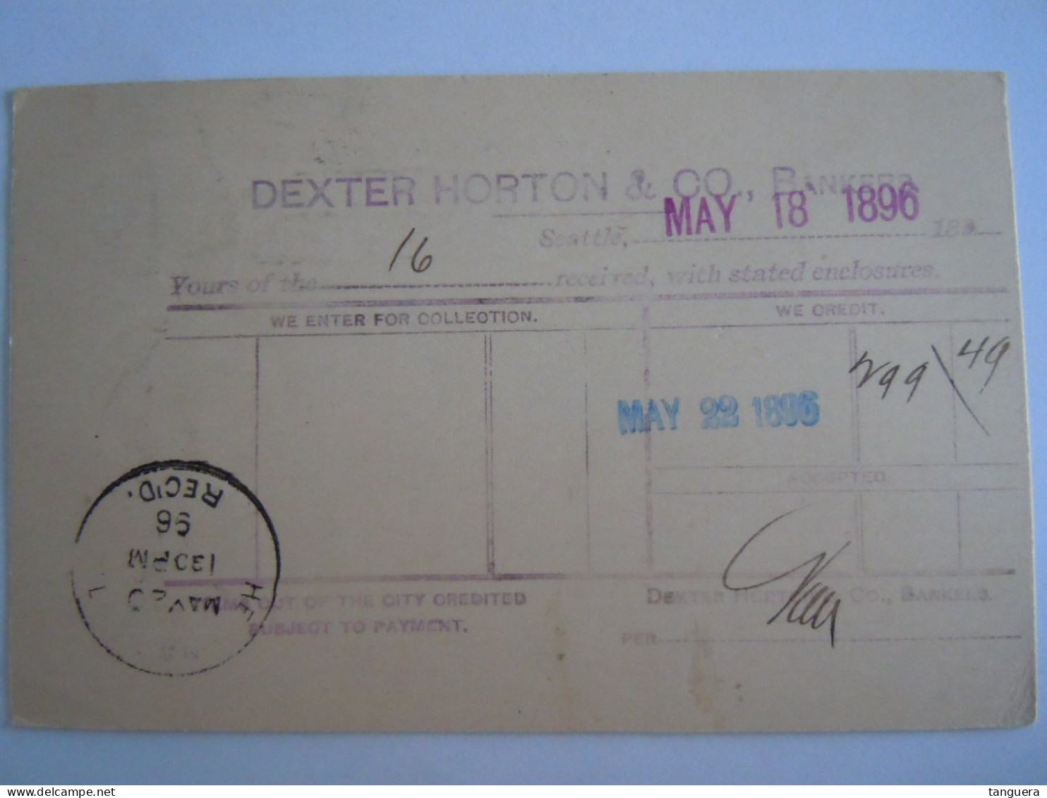 USA Mar 1896 Scott UX12 Postal Card Seattle To Helena Mont Entier Ganzsache - ...-1900