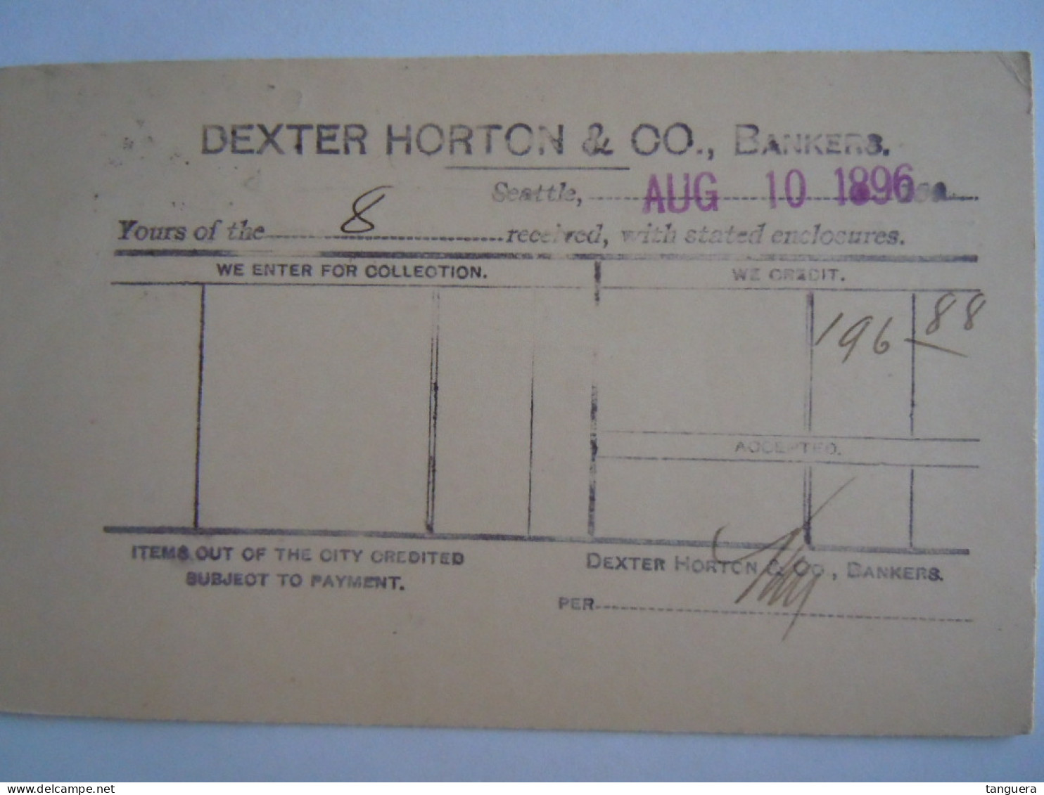 USA Aug 1896 Scott UX12 Postal Card Seattle To Helena Mont Entier Ganzsache - ...-1900