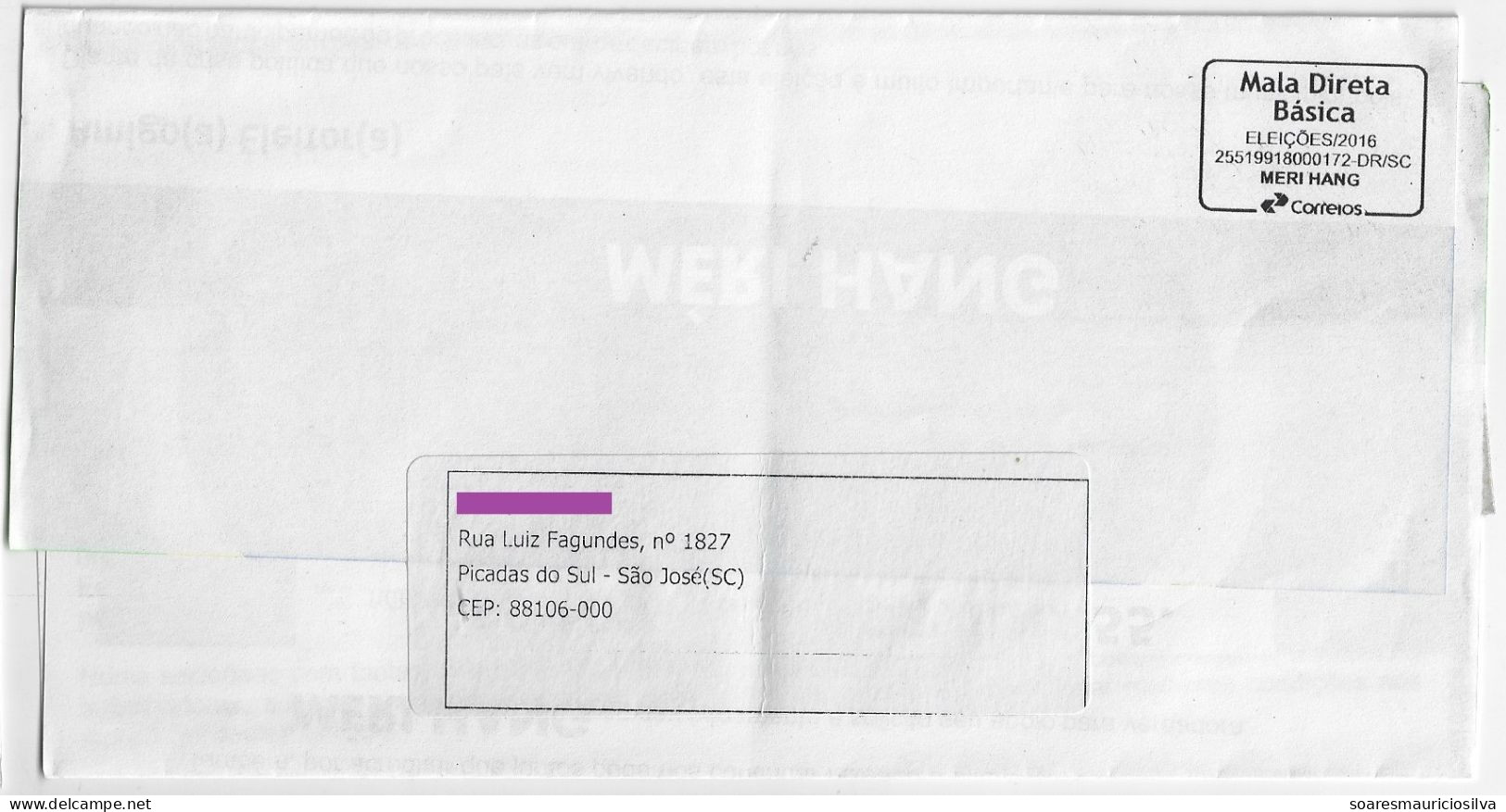 Brazil 2000s 4 Folder Or Cover Posted As Impresso Especial Mala Direta Endereçada Mala Direta Básica Printed Matter - Lettres & Documents