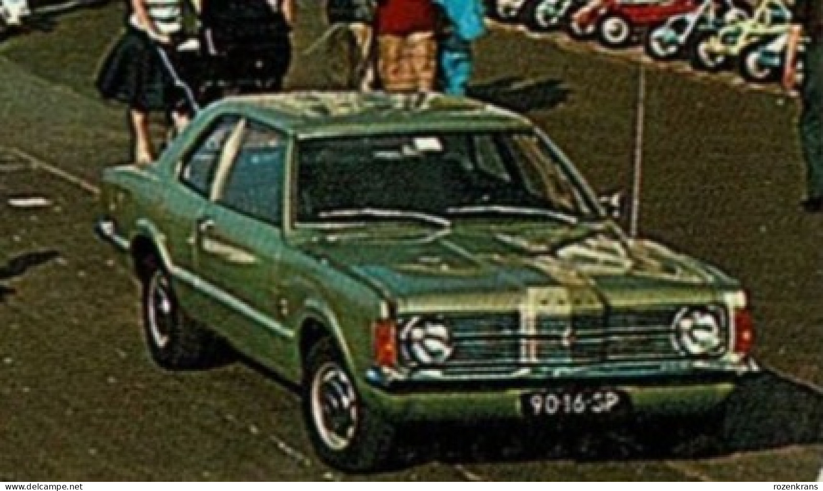 Koksijde Strand En Zeedijk Vintage Retro Car Voiture Auto Ford Taunus - Koksijde