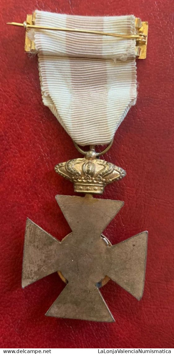 España Medalla Alfonso XIII Cruz De San Hermenegildo Constancia Oficiales - Otros & Sin Clasificación