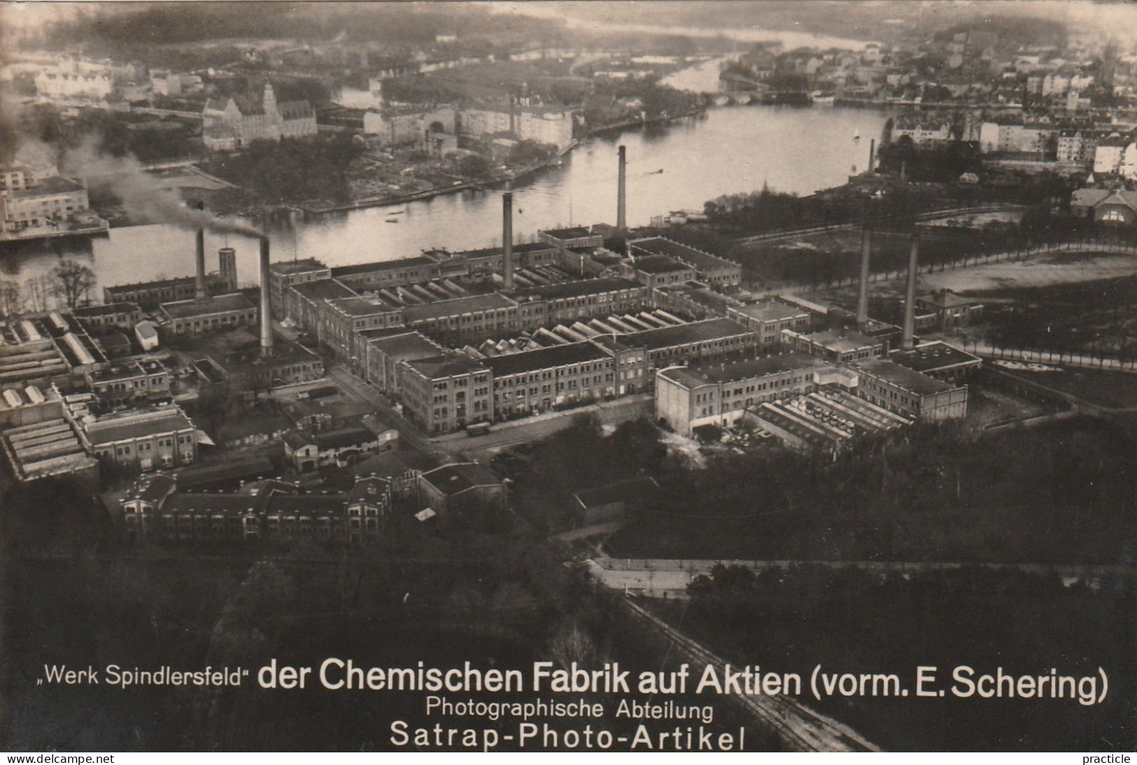 2727 Werk Spindlersfeld Der Chemischen Fabrik Auf Aktien (vorm. E. Schering) - Treptow