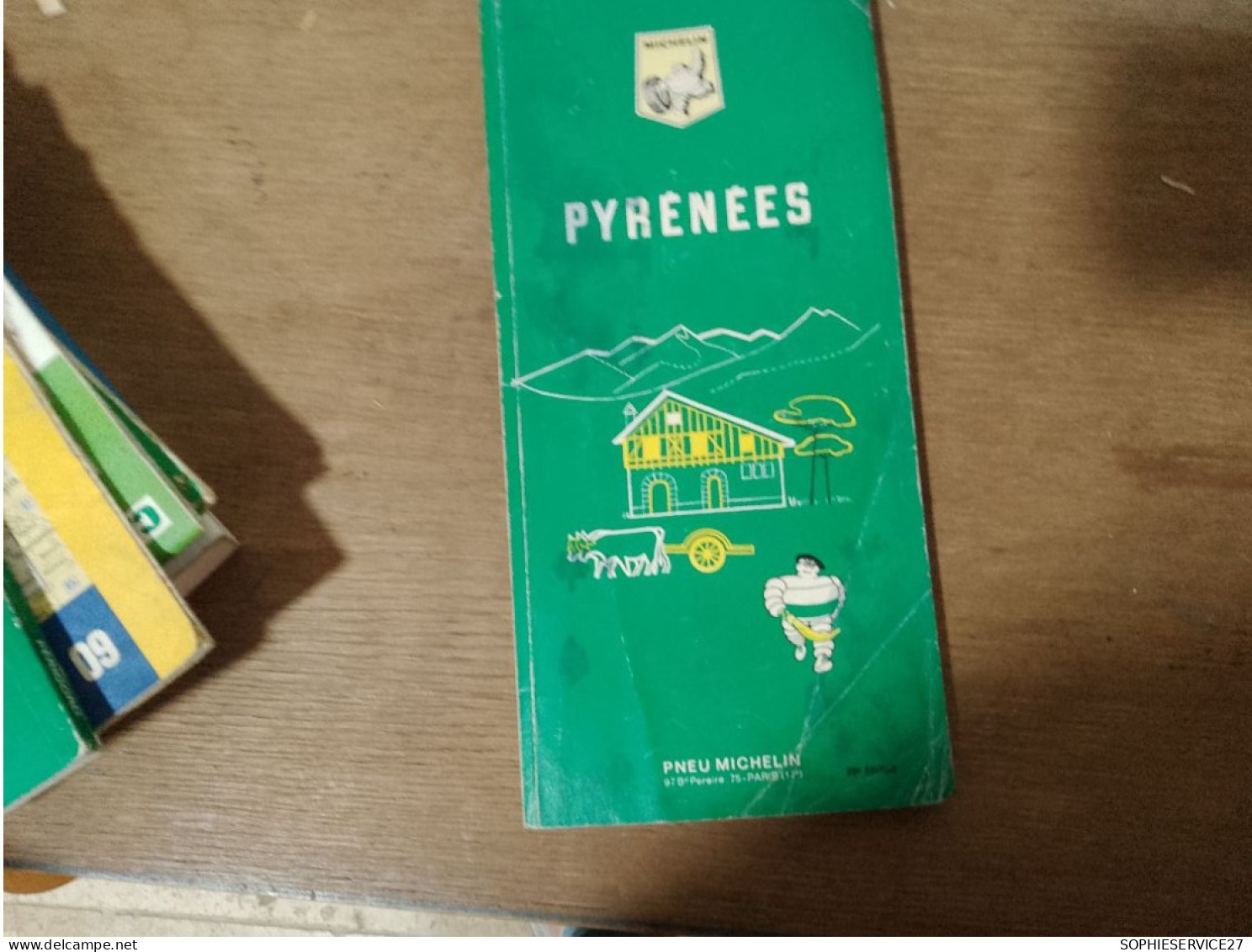 139 //  GUIDE MICHELIN / PYRENEES 1966 - Michelin (guides)