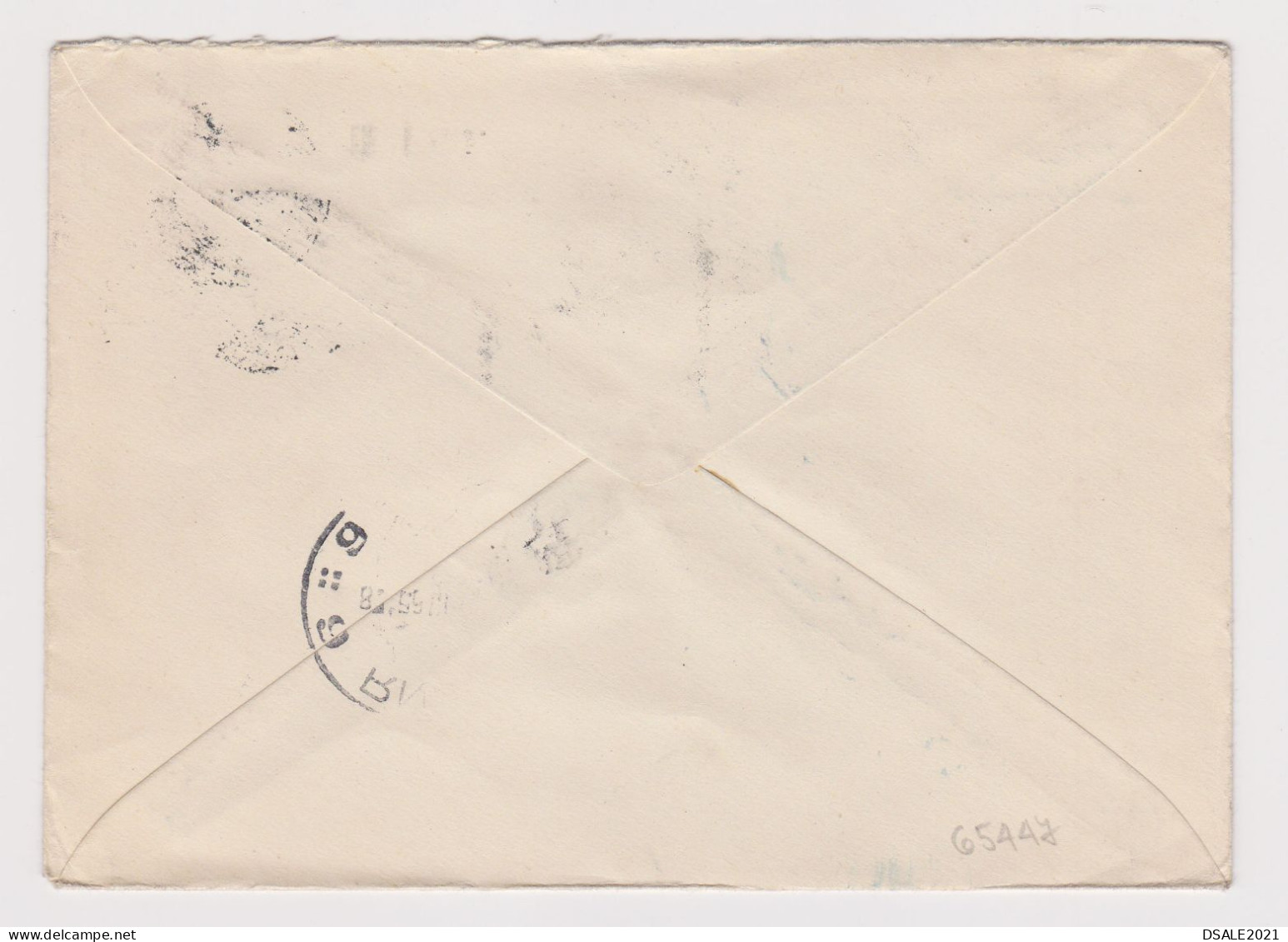 USSR 1954 Ganzsachen, Entier, Postal Stationery Cover, All-Union Agricultural Exhibition, Ukraine Dnipro Cachet  /65447 - 1950-59