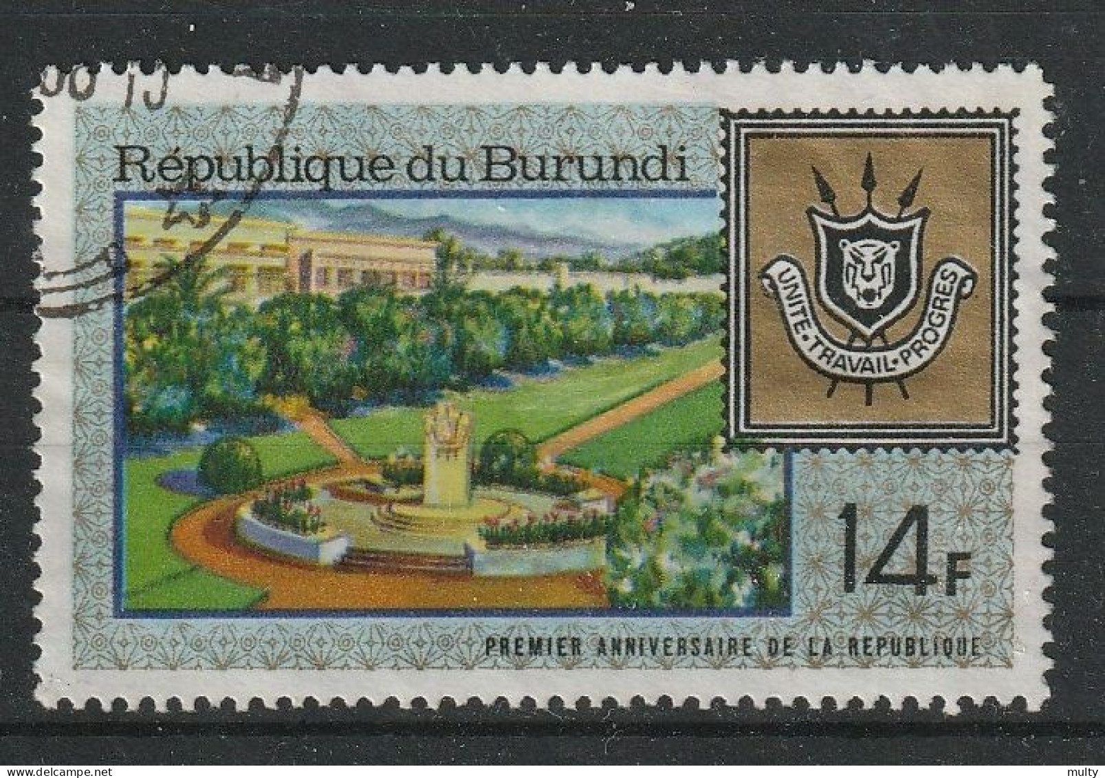 Burundi Y/T 253 (0) - Usati
