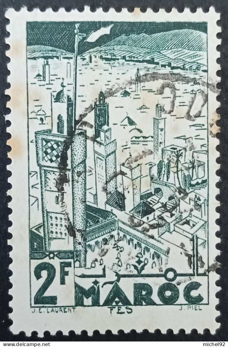 Maroc 1939-42 - YT N°188 - Oblitéré - Usados